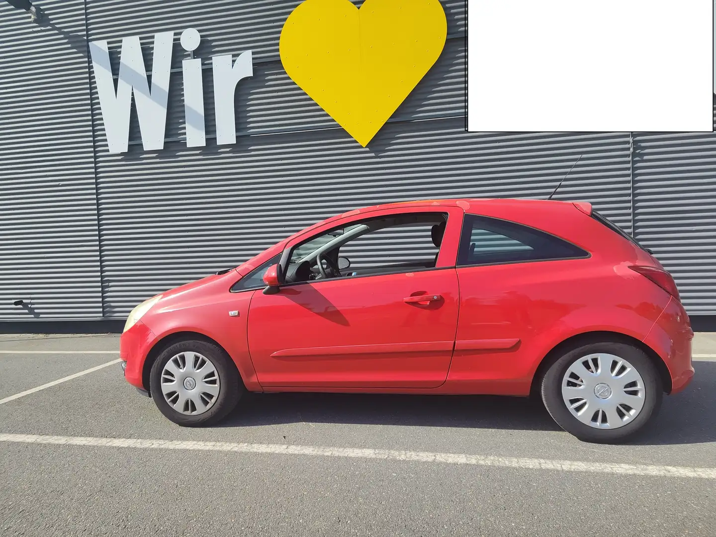 Opel Corsa Edition KLIMA Winter+Sommerreifen Rot - 1