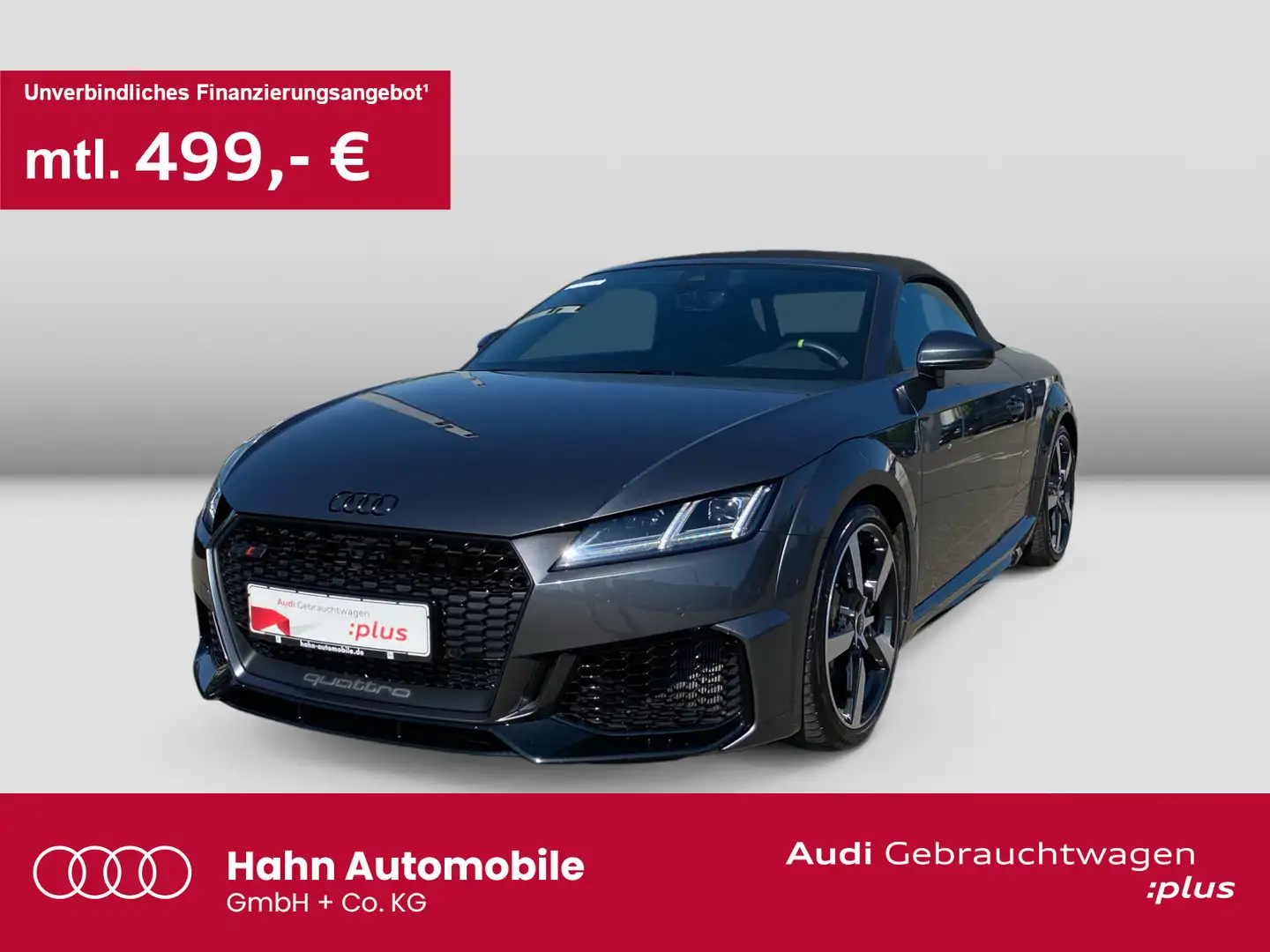 Audi TT RS 2.5TFSI qua S-Trc Virtual CAM LED Šedá - 1