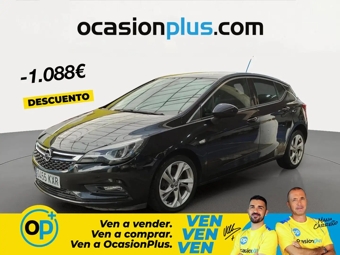Opel Astra 1.6CDTi S/S Dynamic 136 Negro - 1