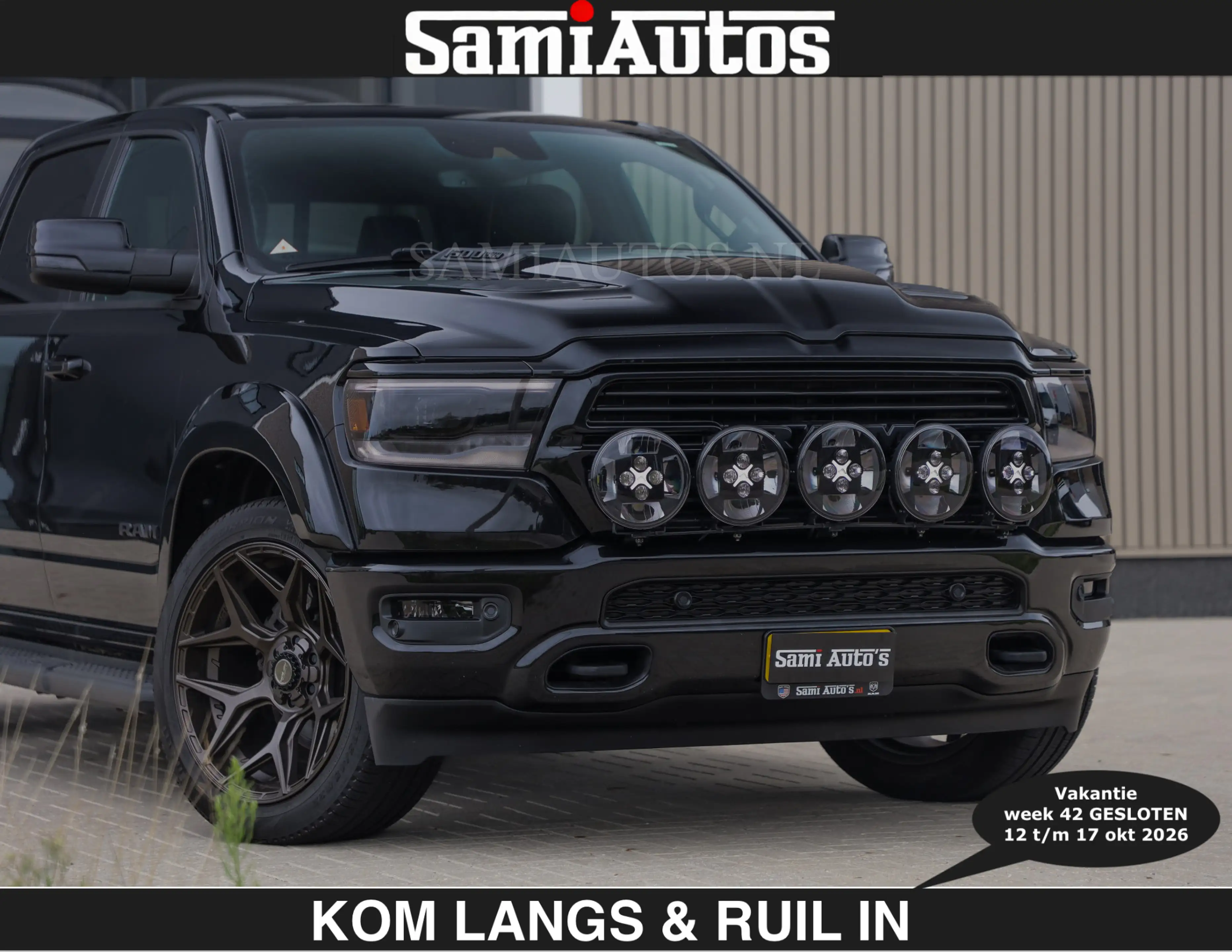 Dodge RAM BLACK OPS | 5.7 V8 HEMI | WIDEBODY HULK | OPEN UIT — photo 50