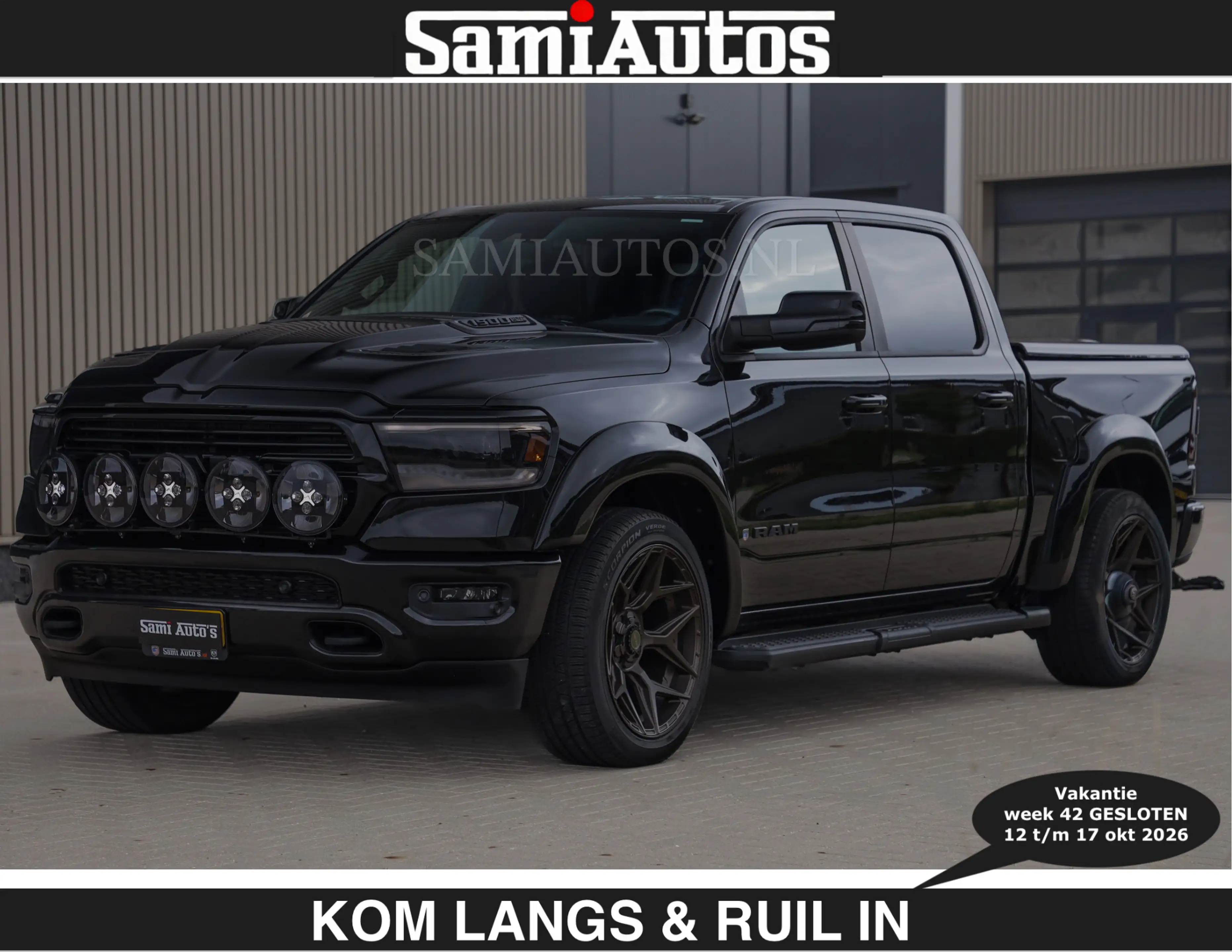 Dodge RAM BLACK OPS | 5.7 V8 HEMI | WIDEBODY HULK | OPEN UIT — photo 5