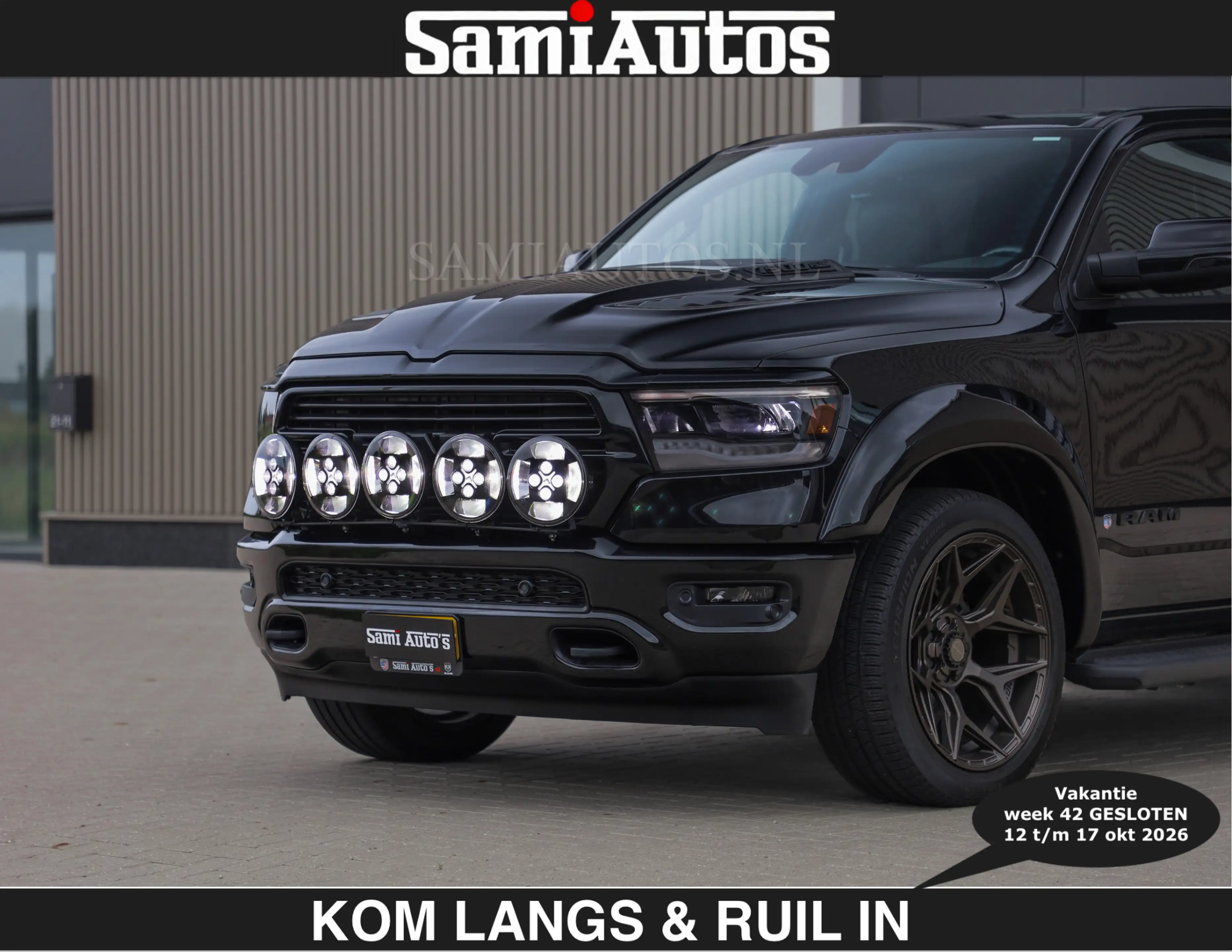 Dodge RAM BLACK OPS | 5.7 V8 HEMI | WIDEBODY HULK | OPEN UIT — photo 26