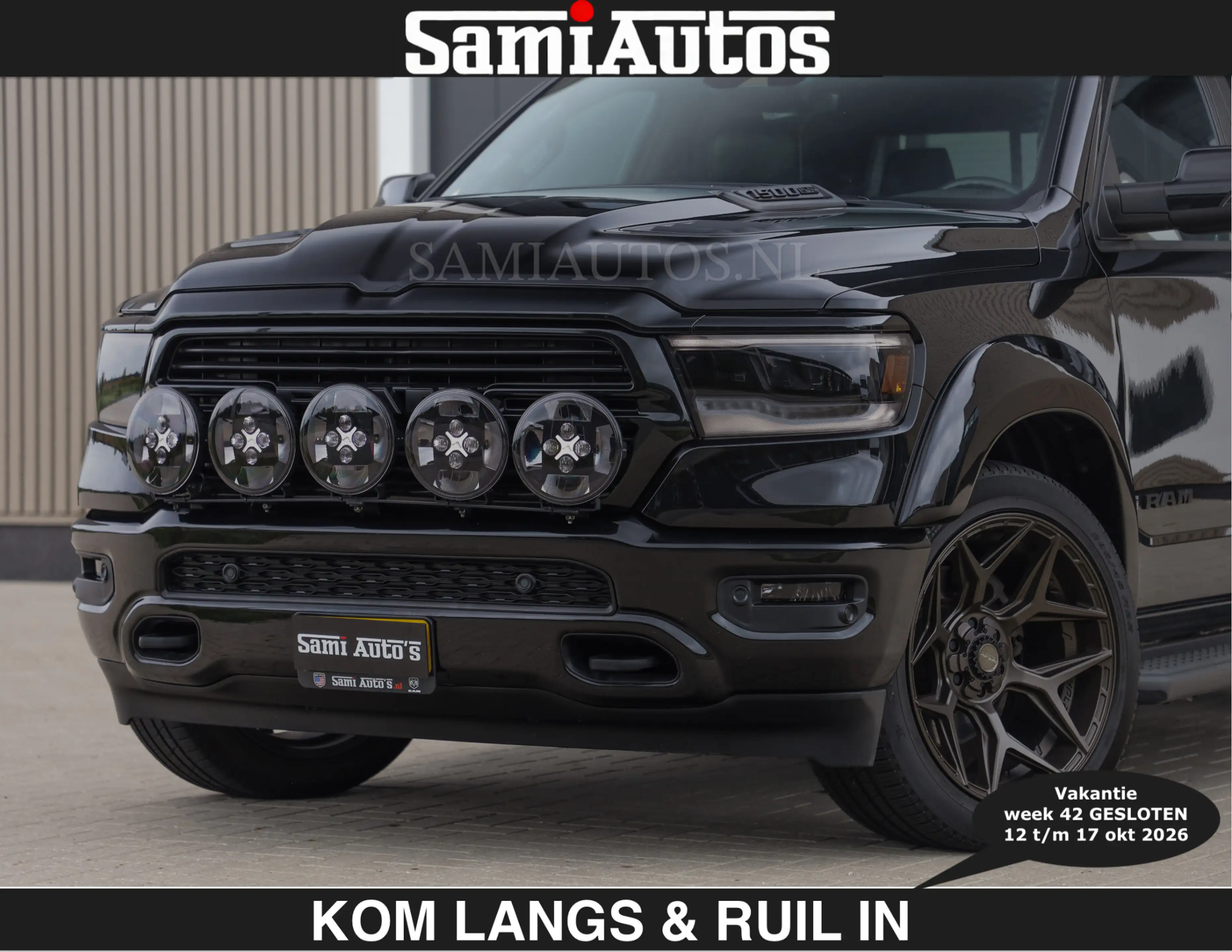 Dodge RAM BLACK OPS | 5.7 V8 HEMI | WIDEBODY HULK | OPEN UIT — photo 2