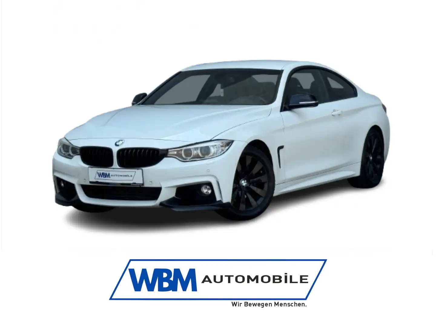 BMW 420 420d M-Paket Coupe Aut. NAVI/AHK Weiß - 1