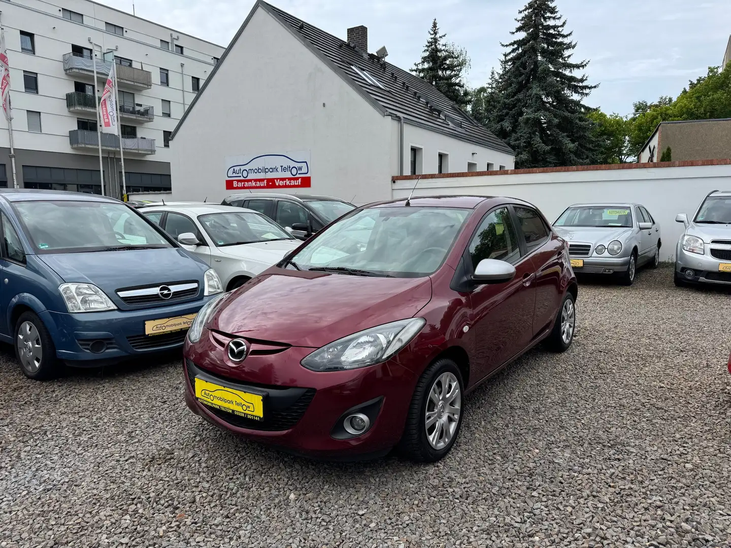 Mazda 2 1.3 Sendo, *fast 1. Hand, 60.000km!* Rosso - 1