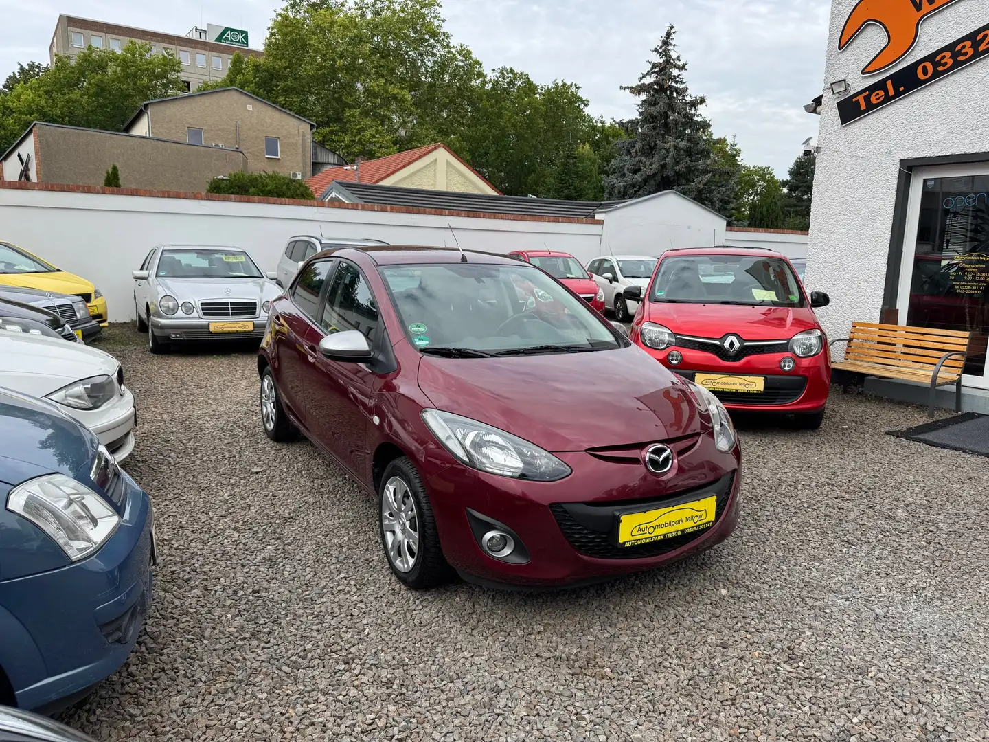 Mazda 2 1.3 Sendo, *fast 1. Hand, 60.000km!* Rosso - 2