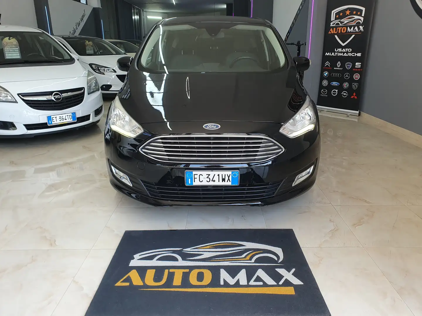 Ford C-Max C-Max 1.5 tdci Titanium s Zwart - 2