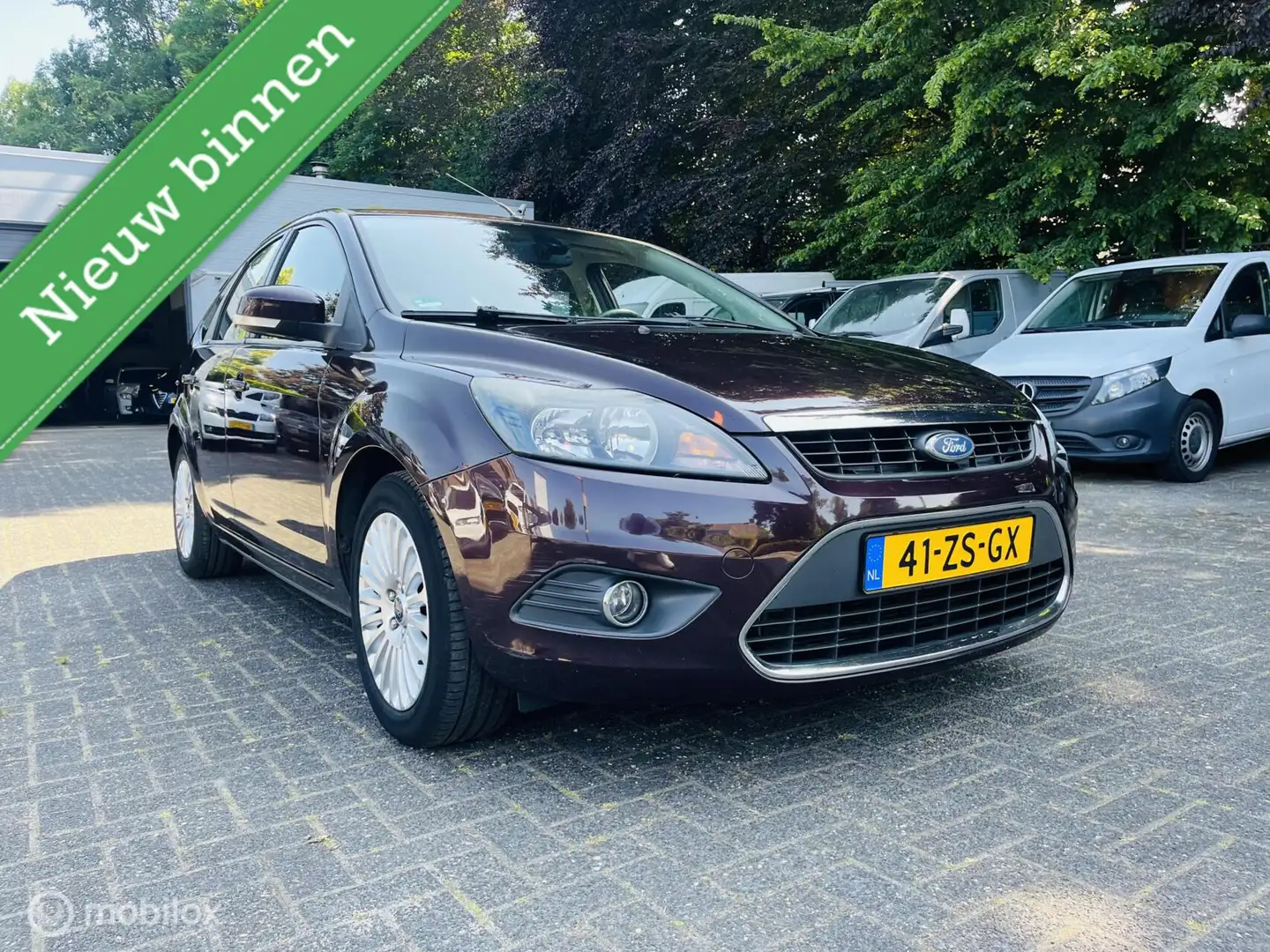 Ford Focus 1.6 Titanium Automaat / Clima / LM / Tel / PDC Paars - 2