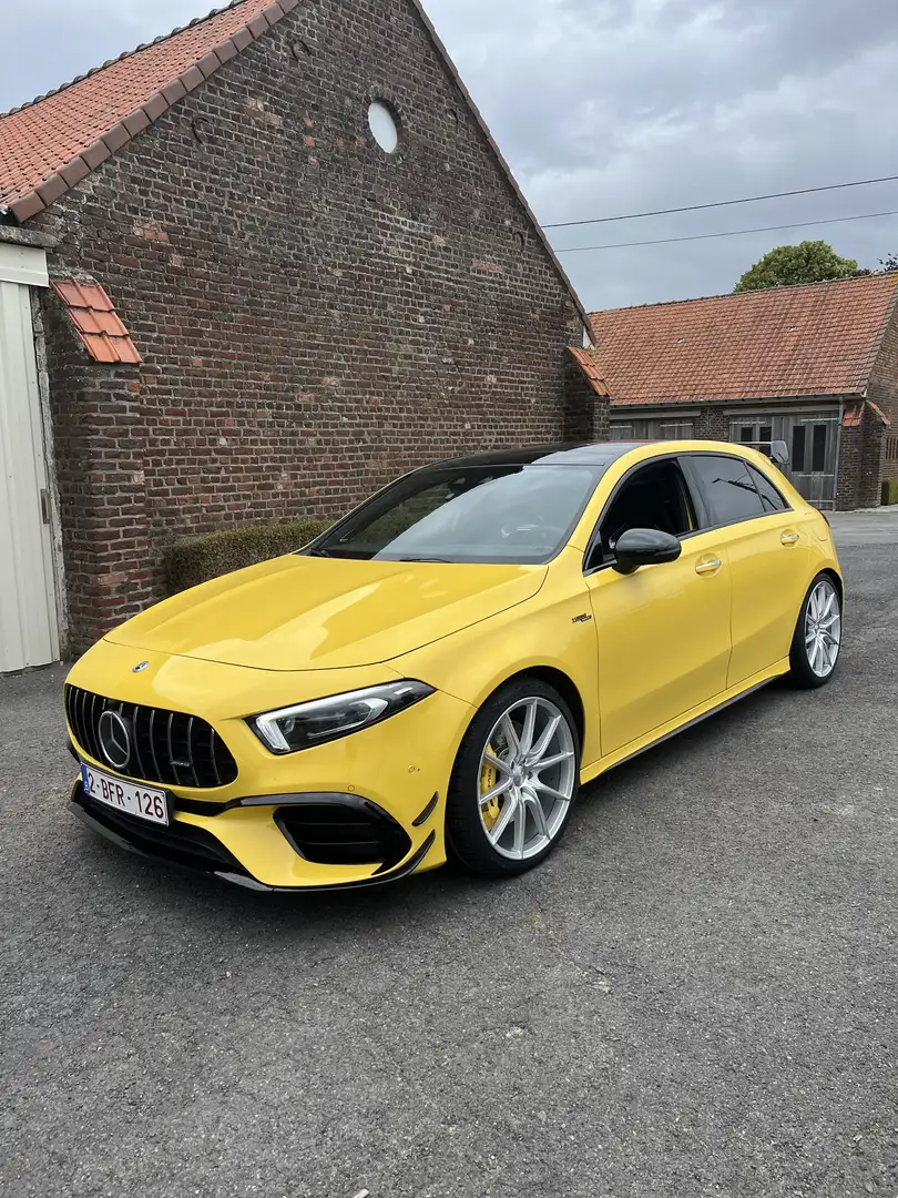 Mercedes-Benz A 45 AMG AMG A 45 4Matic+ | PANO / AERO PACK / NIGHTPACK… Jaune - 1