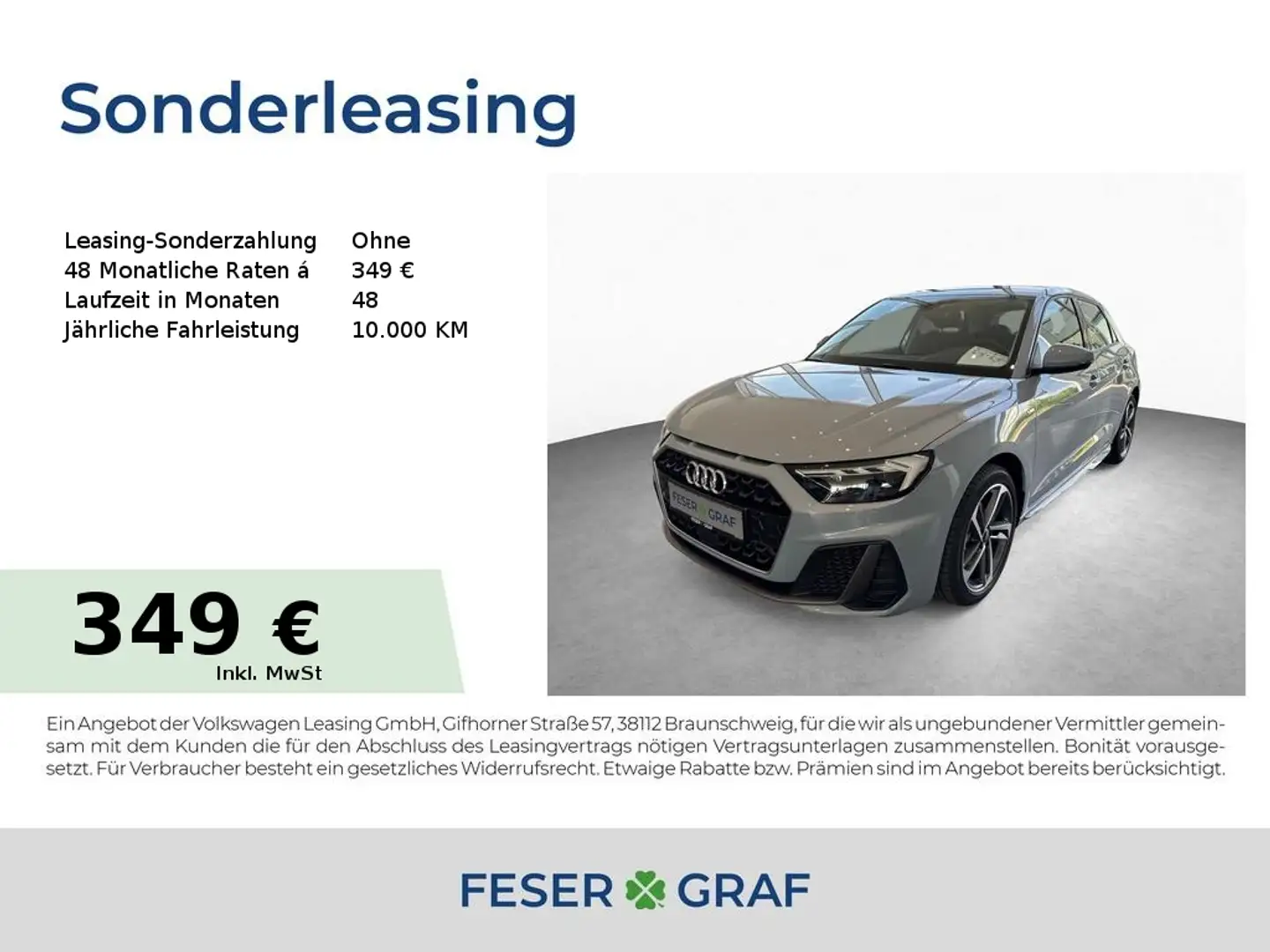 Audi A1 Spb S line 30 TFSI 116PS *Sportsitze*SHZ*LED* Gris - 1