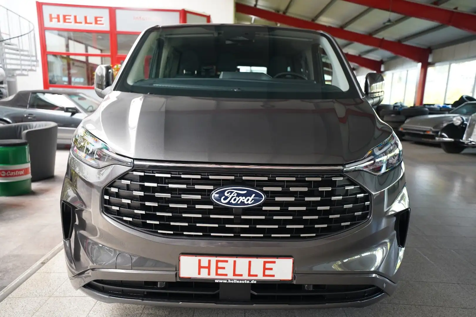 Ford Tourneo Custom 320 L2H1 Titanium*STHZ+2xSCHIEBE Grau - 2