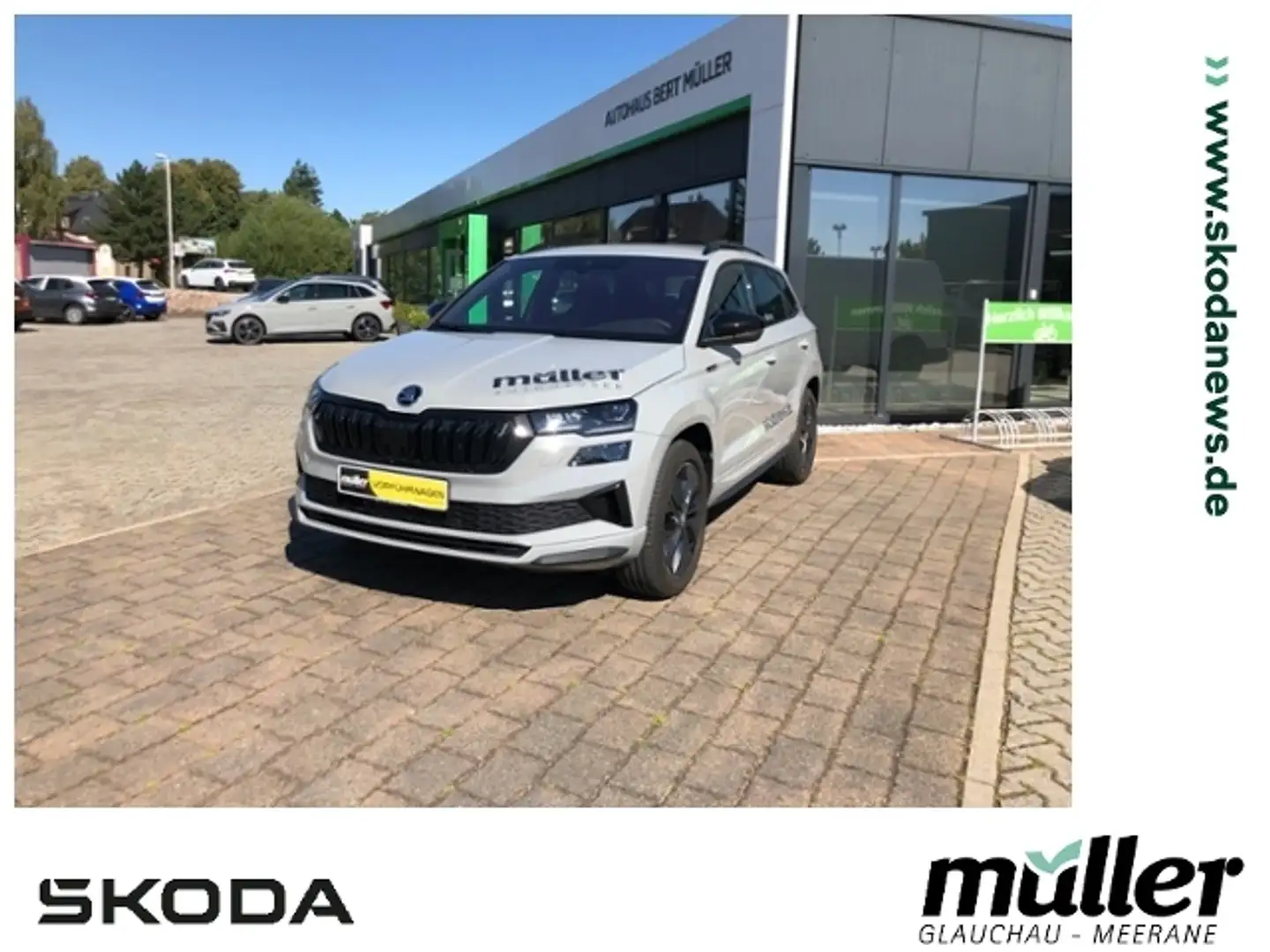 Skoda Karoq Sportline 4x4 TSI DSG AHZV Navi Grau - 1