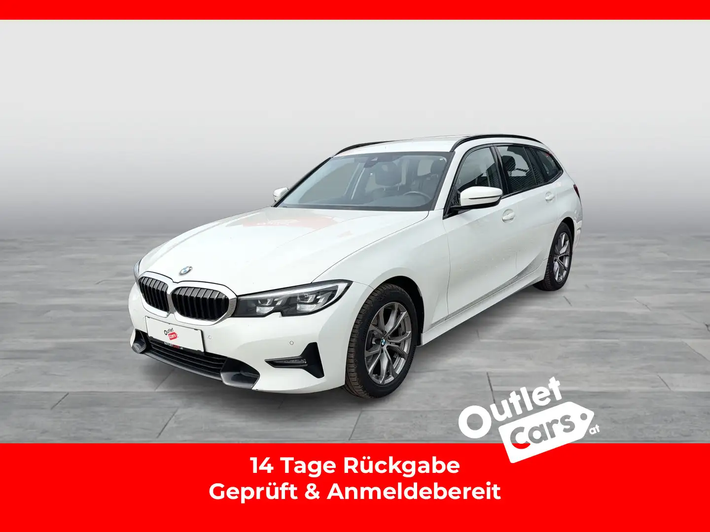 BMW 320 BMW 320d xDrive Touring 48 V Weiß - 1
