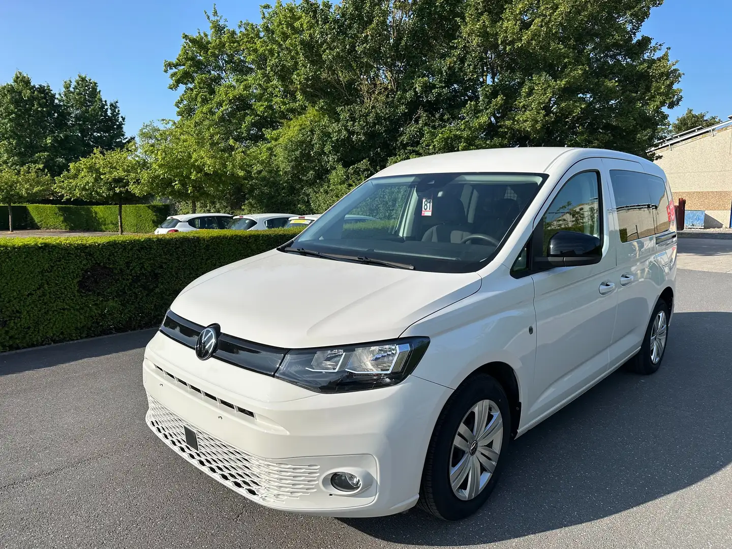 Volkswagen Caddy 2.0 TDi 4Motion Life 5pl. Blanc - 1