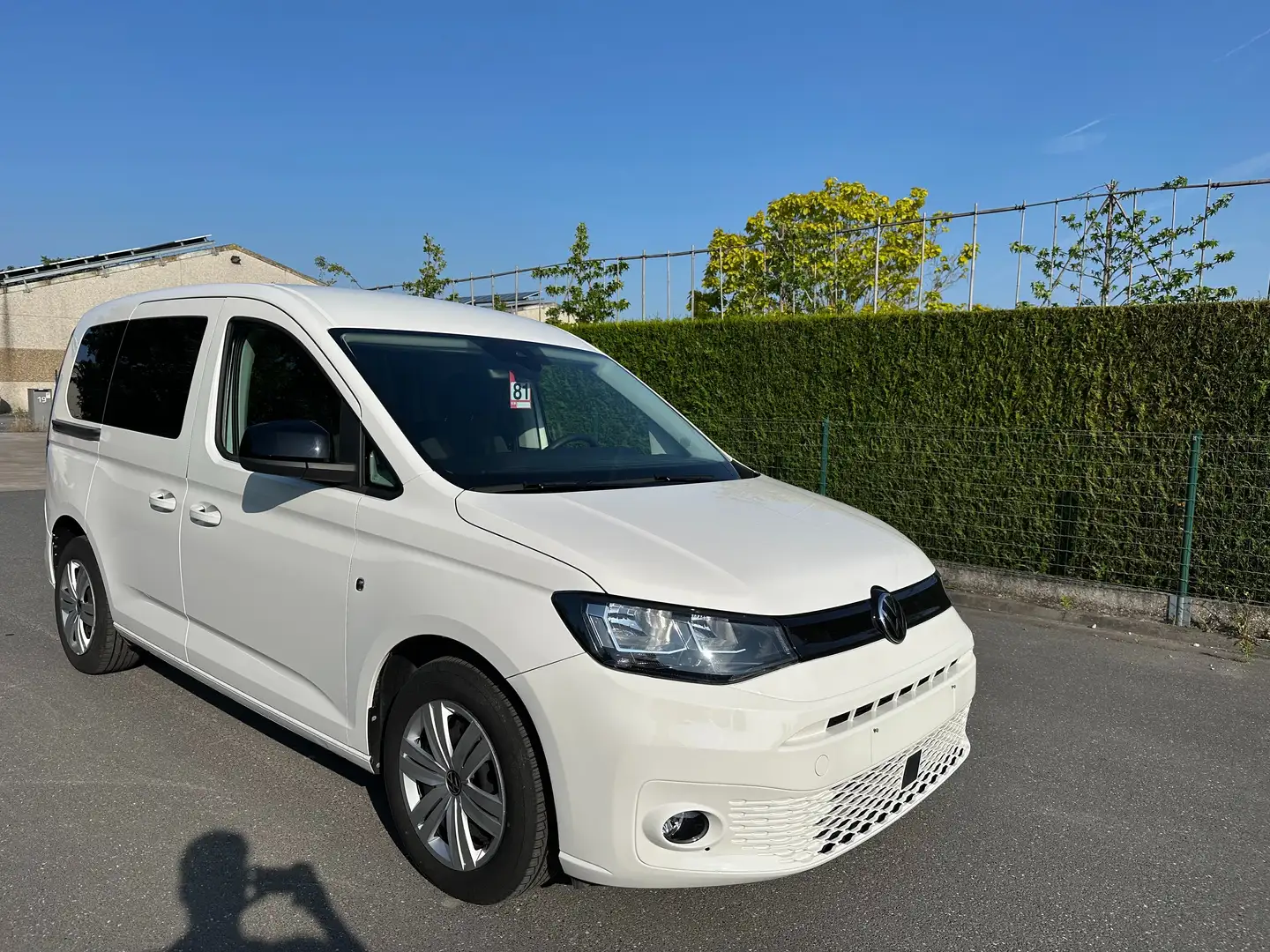 Volkswagen Caddy 2.0 TDi 4Motion Life 5pl. Blanc - 2