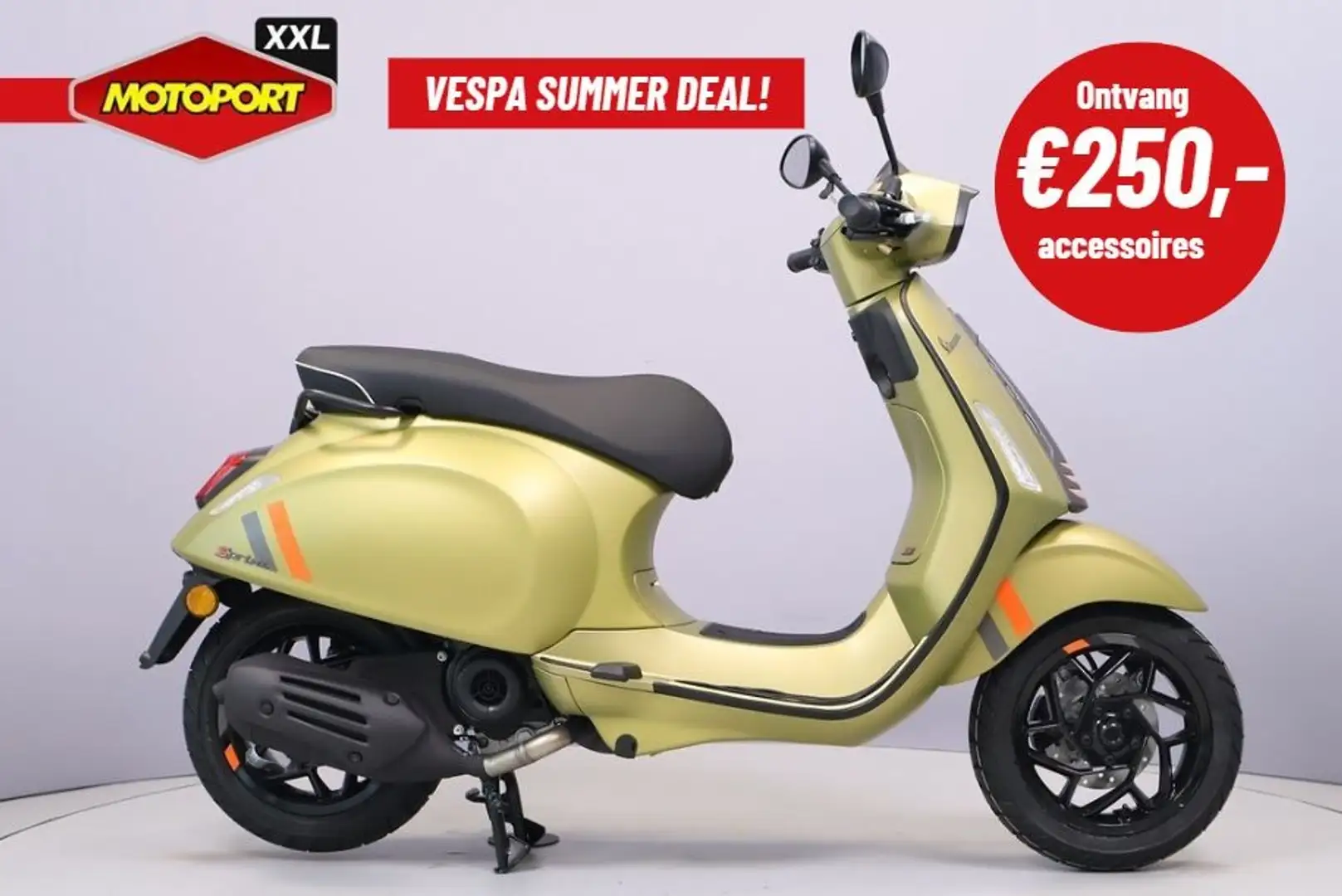 Vespa Sprint S 45 KM/H Zielony - 1
