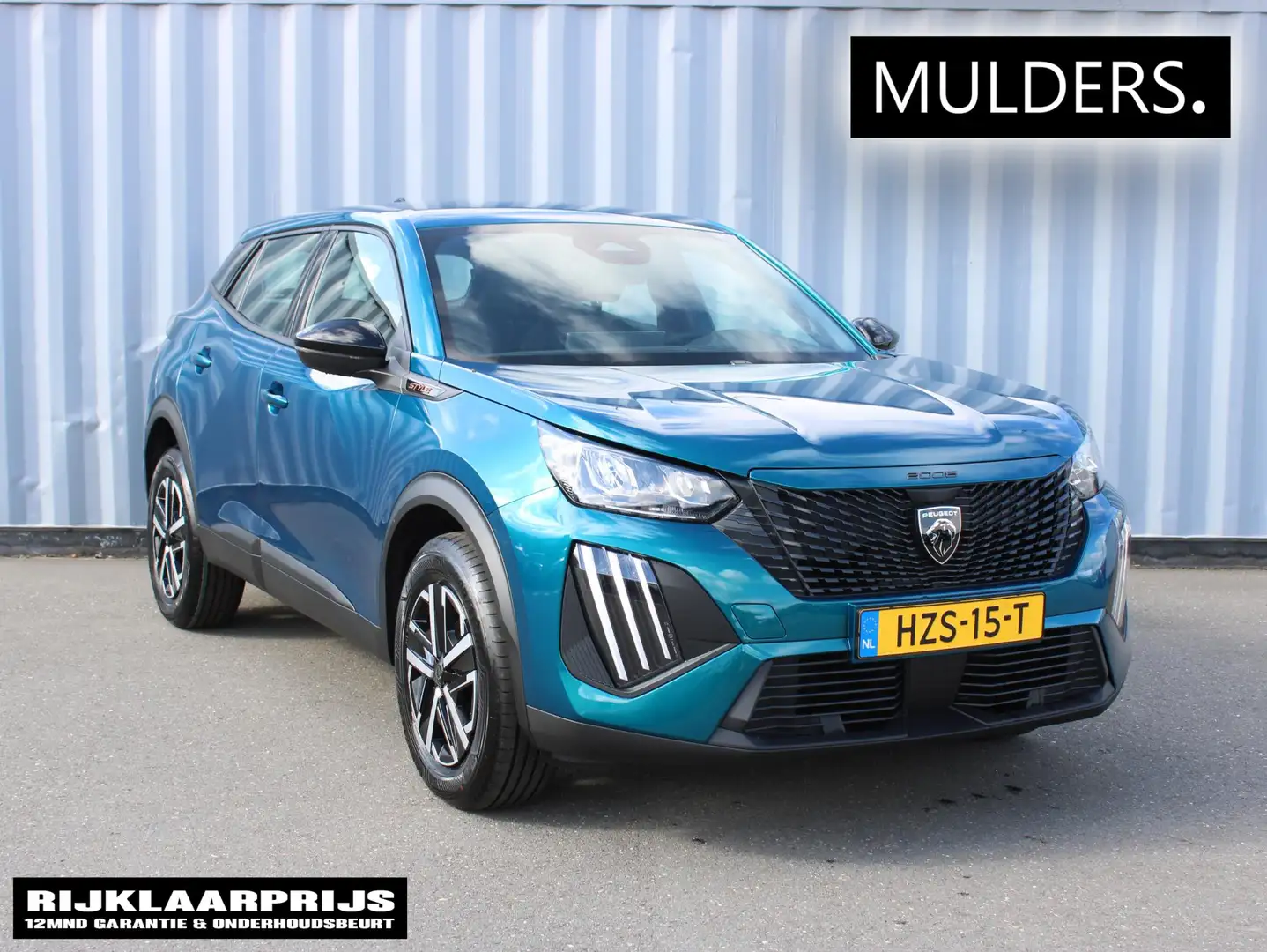 Peugeot 2008 1.2 PT 100 Style VOORRAAD KORTING Blauw - 1