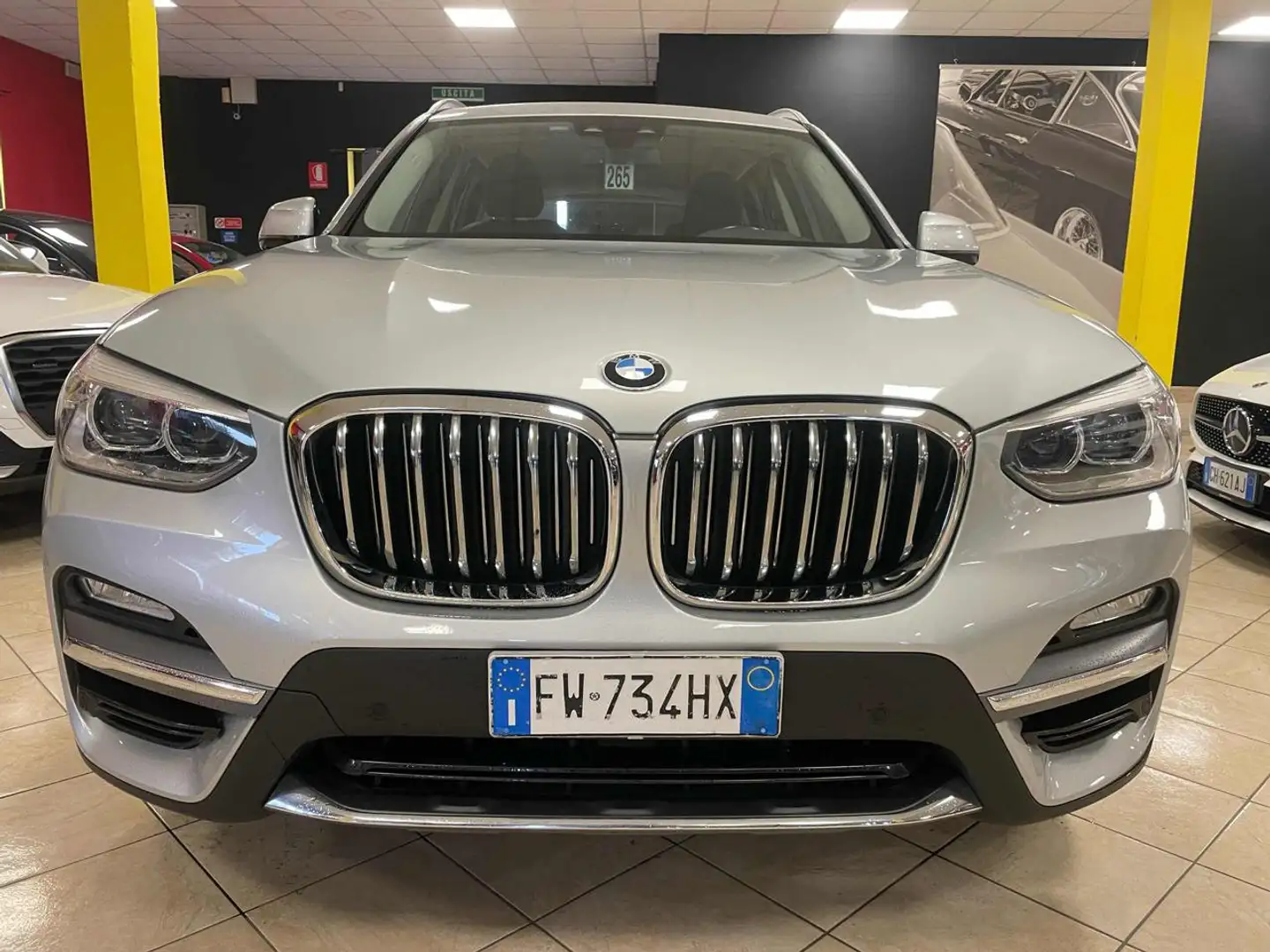 BMW X3 xDrive Luxury*NAVI/PELLE/PDC/LED* Grigio - 2