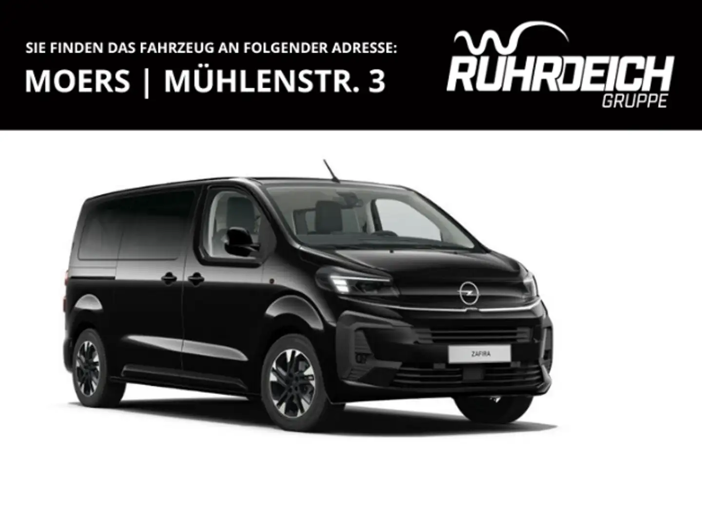 Opel Zafira Edition 2.0 Diesel 8 SITZER NAVI ANH.KUPPLUNG SITZ Noir - 1