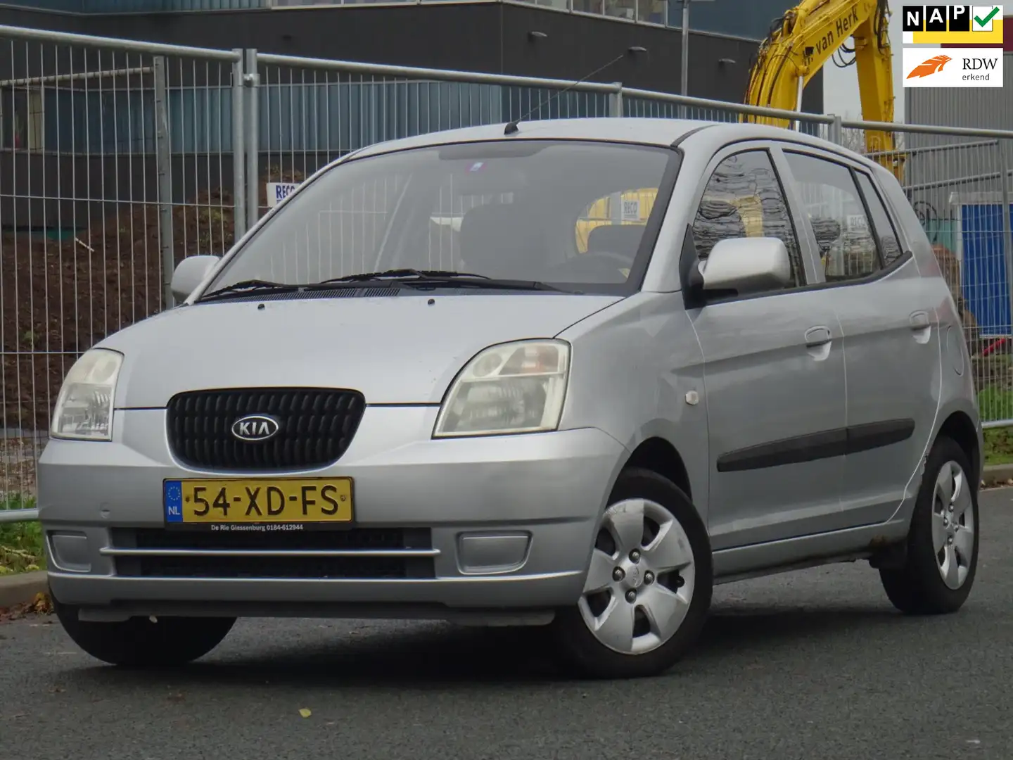 Kia Picanto 1.0 LX BJ2007 NAP/STUURBEKRACHTIGING/APK Сірий - 1