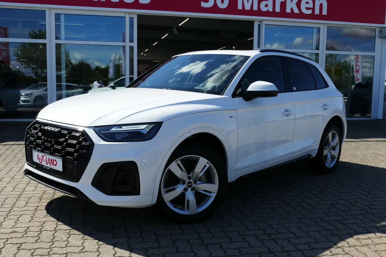 Audi Q5 40 TDI S-Line quattro s-tronic LED ACC Navi Blanc - 2