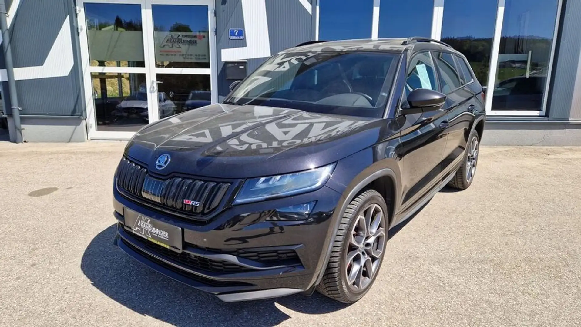 Skoda Kodiaq 2,0 TDI SCR 4x4 RS DSG Schwarz - 1