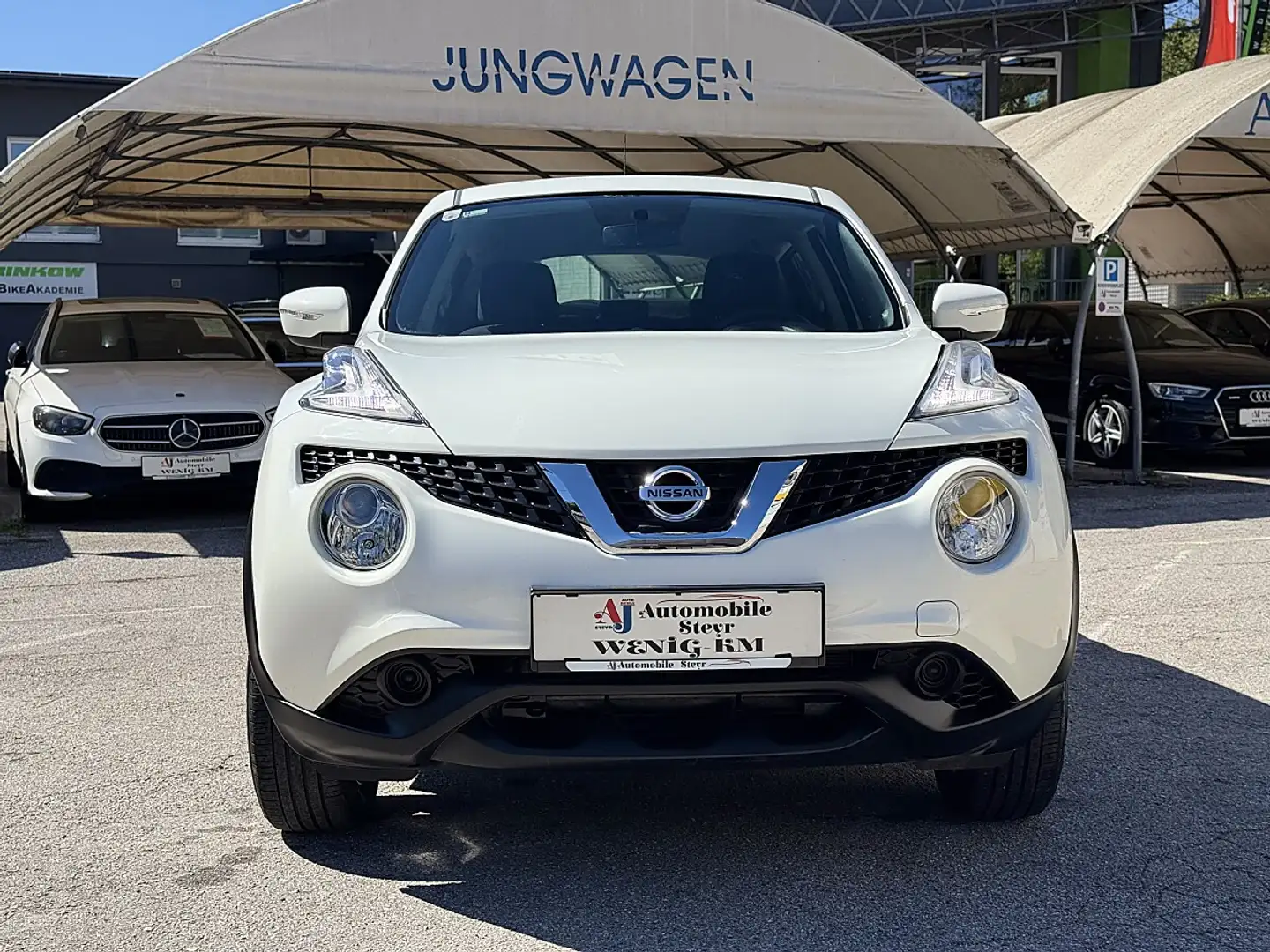 Nissan Juke 1,6 Visia Plus Weiß - 2