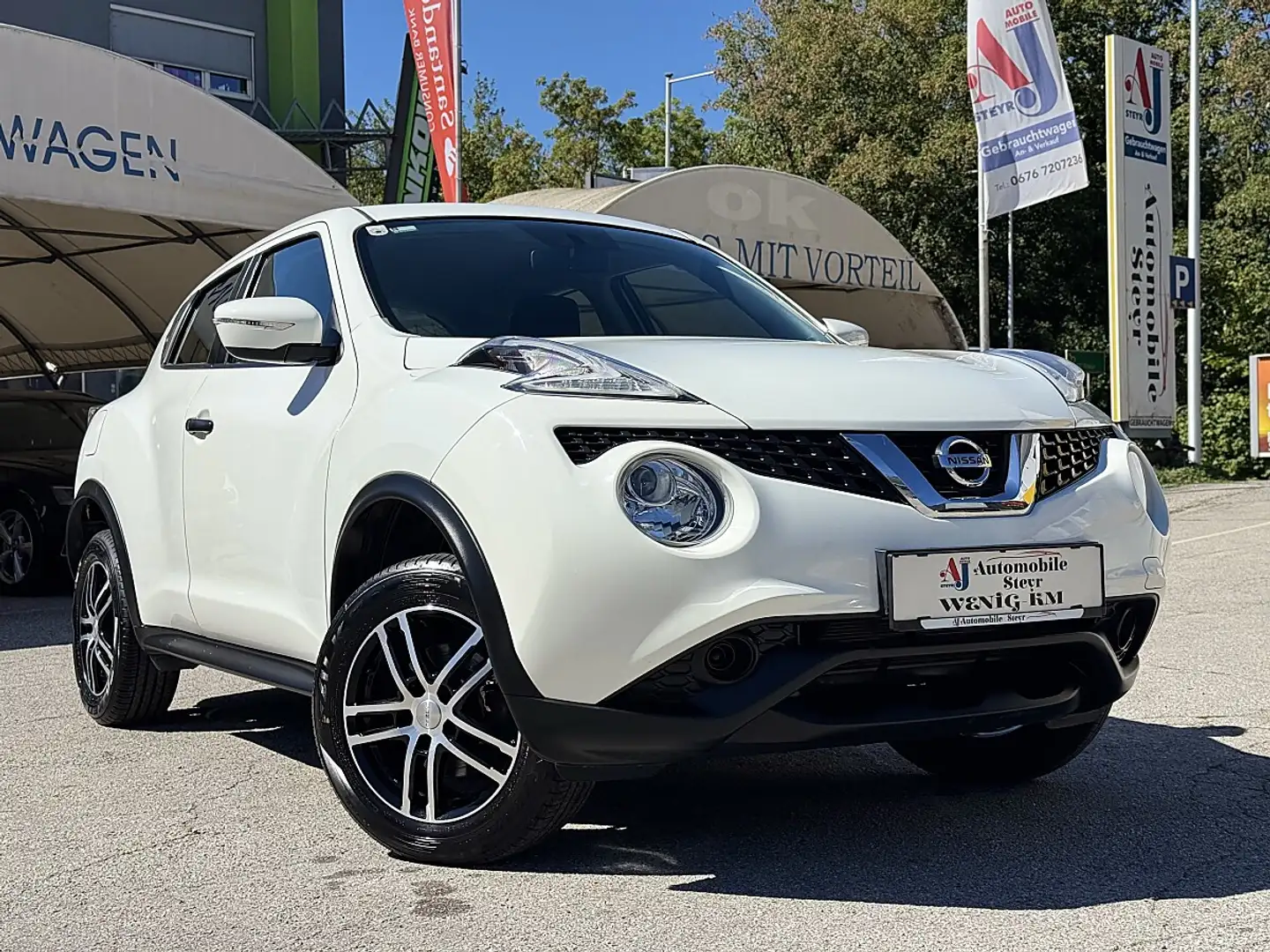 Nissan Juke 1,6 Visia Plus Weiß - 1