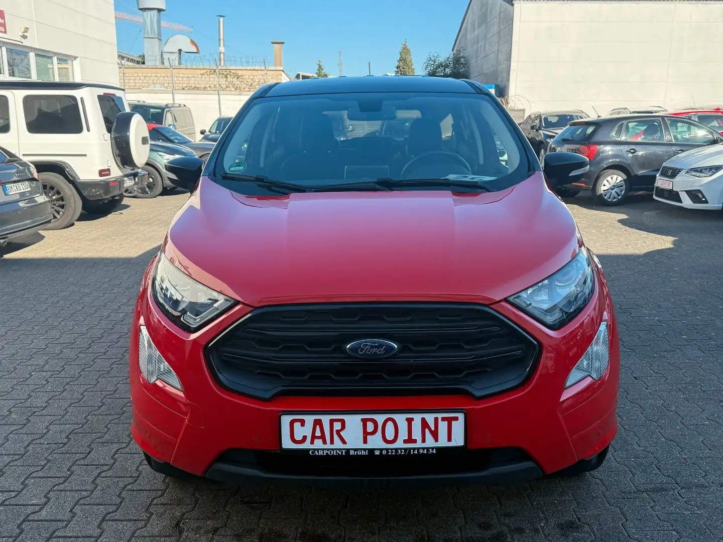 Ford EcoSport ST-Line KAMERA/NAVI/TEILLEDER/KLIMA/SHZ Rood - 2