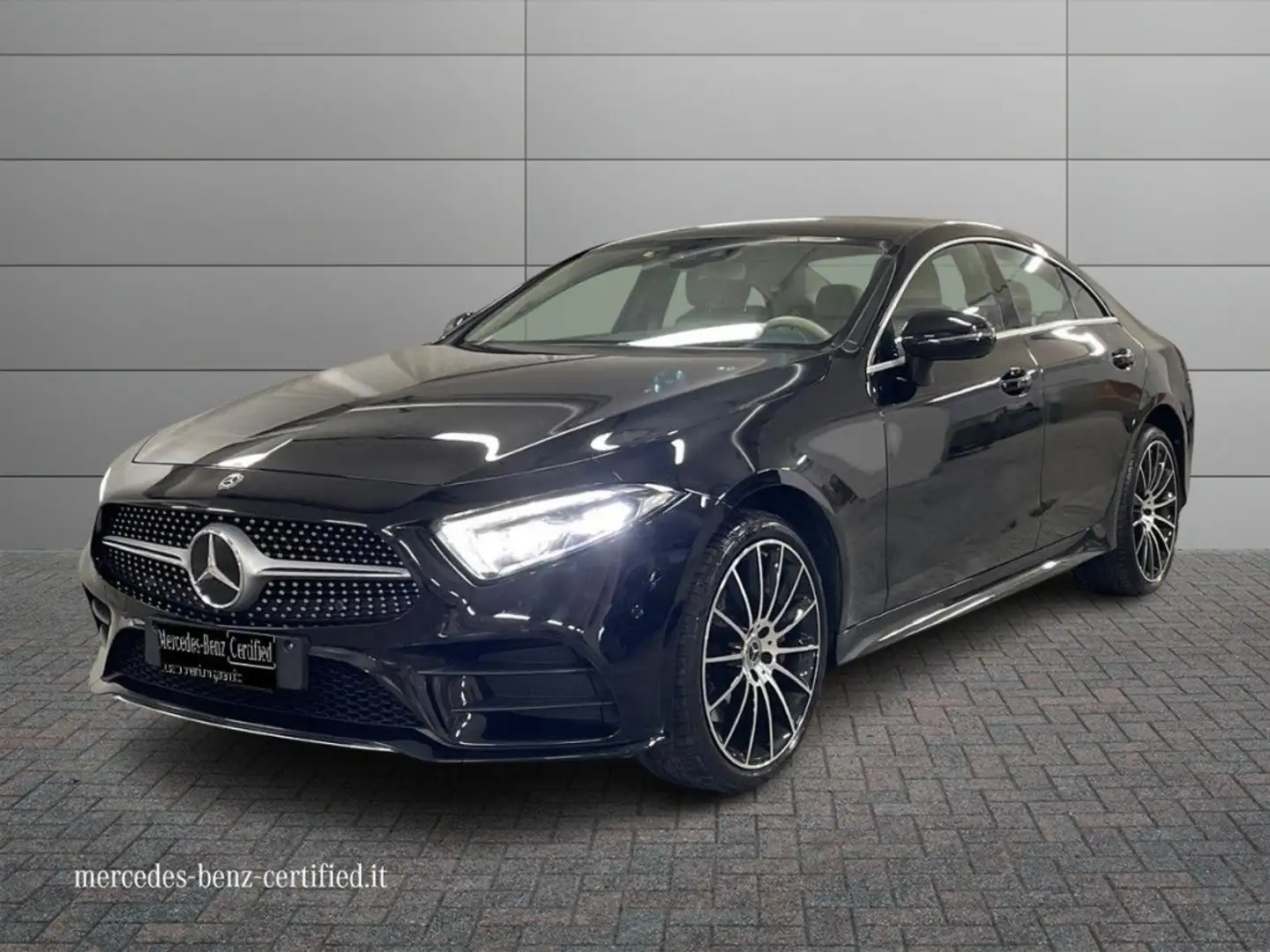 Mercedes-Benz CLS 300 cls coupe 300 d Premium auto Zwart - 1
