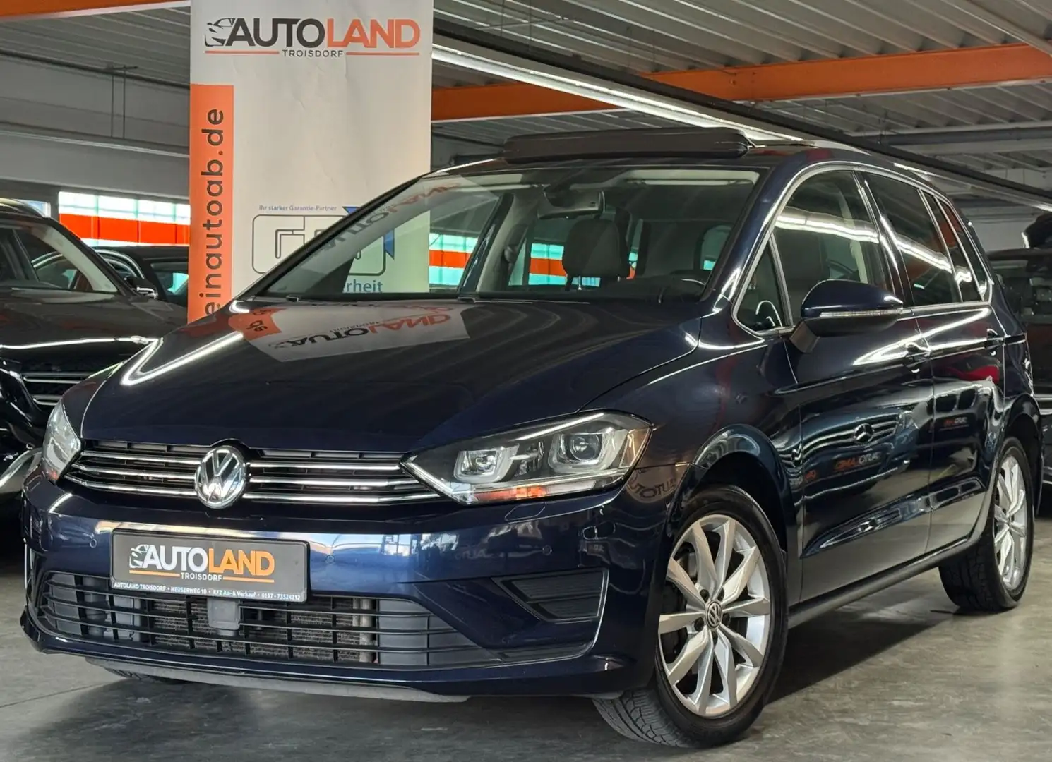 Volkswagen Golf Sportsvan 2.0TDI*LED*TEMPO*PANO*KAMERA*AHK* Bleu - 2