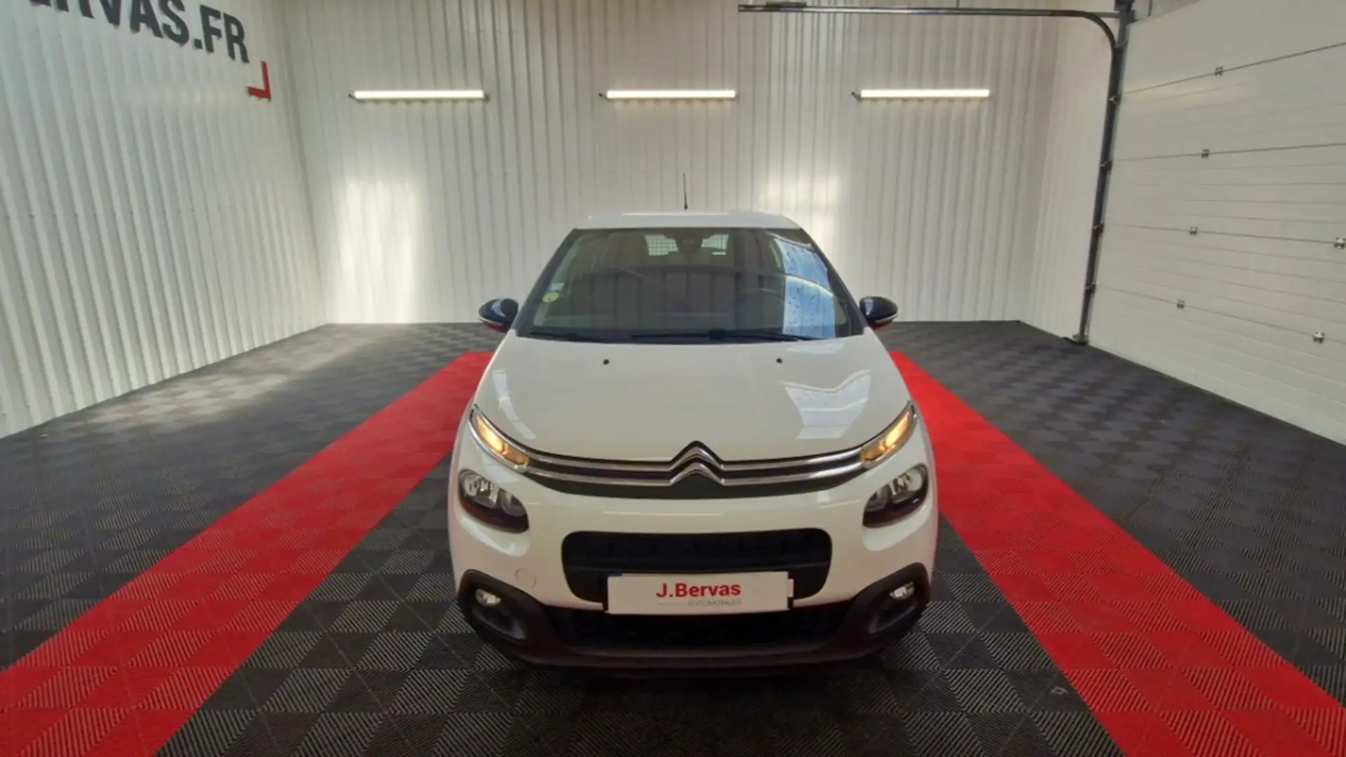 Citroen C3 Société BlueHDi 100 S&amp;S BVM Feel Nav Blanc - 2
