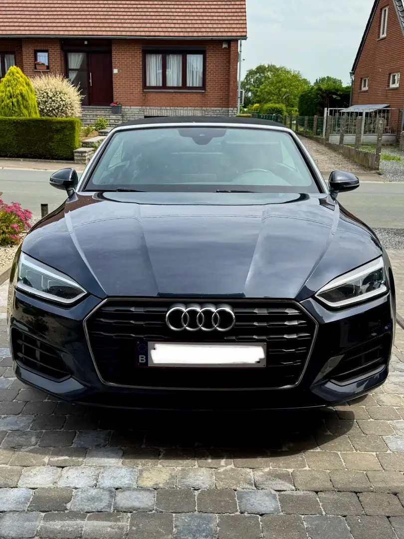 Audi A5 Cabriolet 40 TFSI ultra (EU6d-TEMP) Bleu - 1