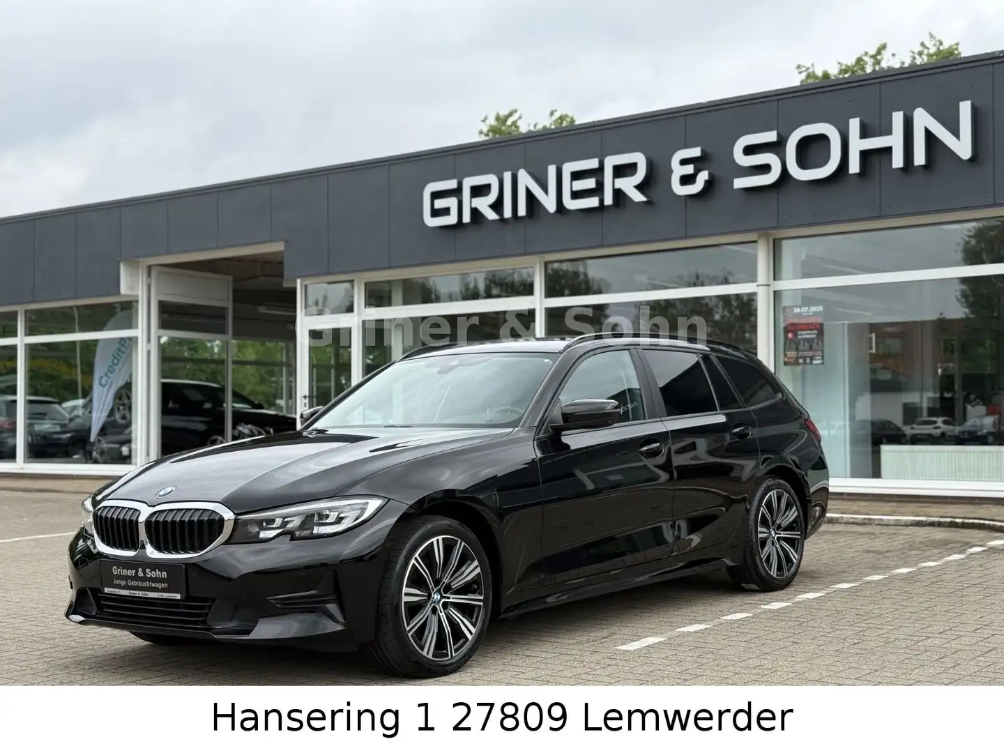 BMW 320 d Touring Advantage,360°,LED-Licht,3,49% Schwarz - 1