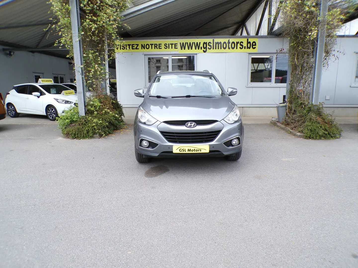 Hyundai iX35 2.0CRDi 136cv 2WD Gris 08/12 Airco GPS Capteurs CD Grijs - 2