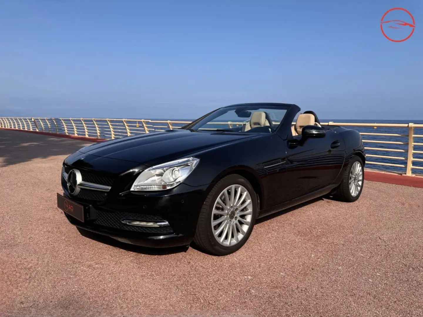 Mercedes-Benz SLK 200 K BLUEEFFICIENCY 7G-TRONIC Noir - 2