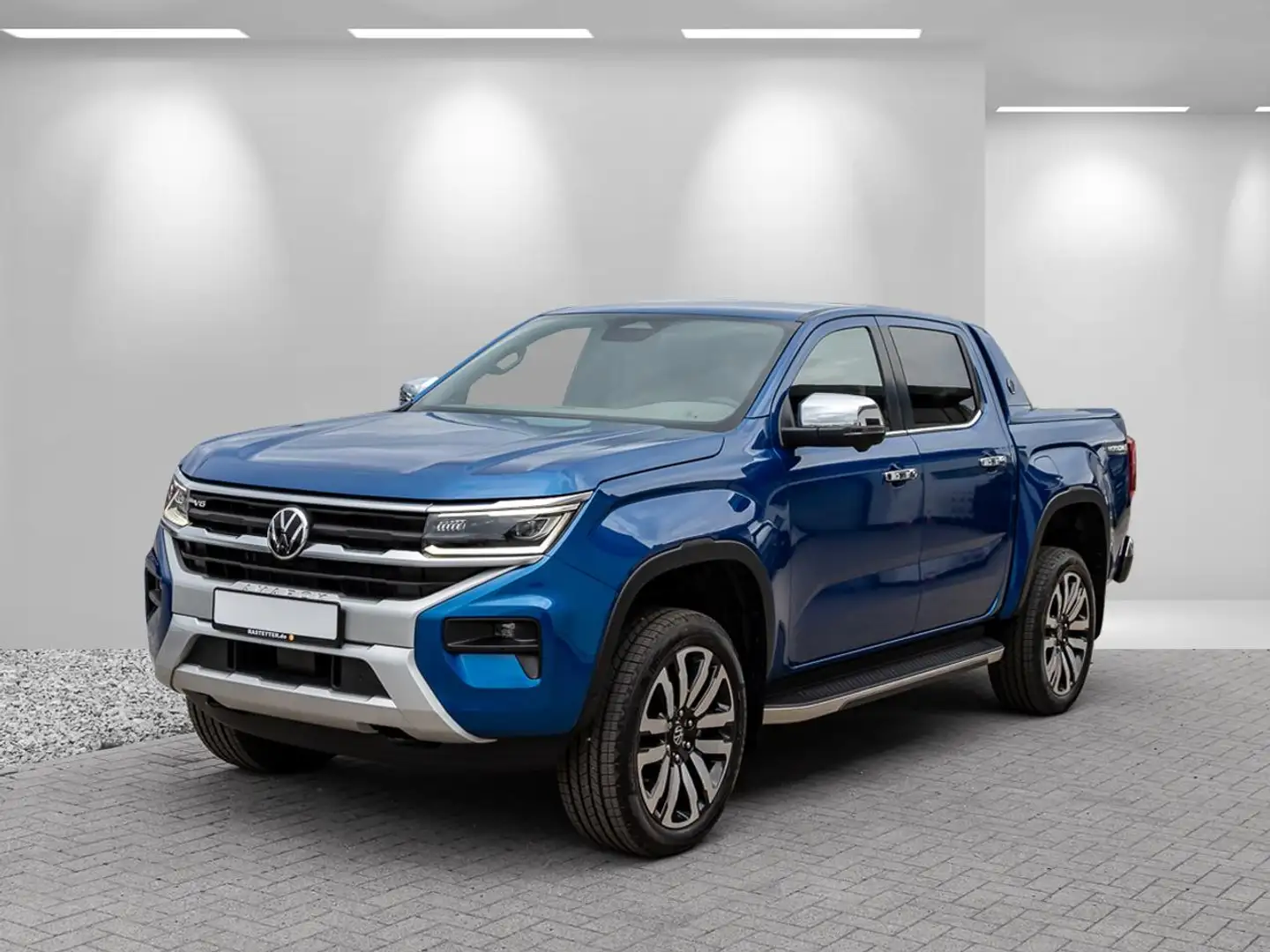 Volkswagen Amarok 3.0 TDI Aventura Standhzg+21Z+AHK+Leder+Harman+Mat Bleu - 2