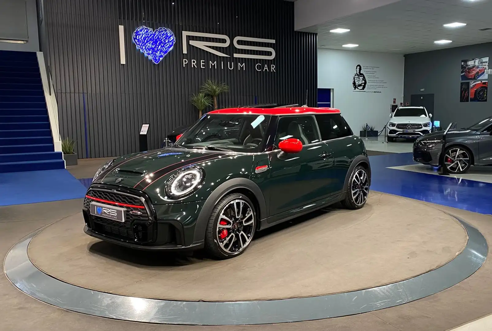 MINI John Cooper Works Aut. Zelená - 2
