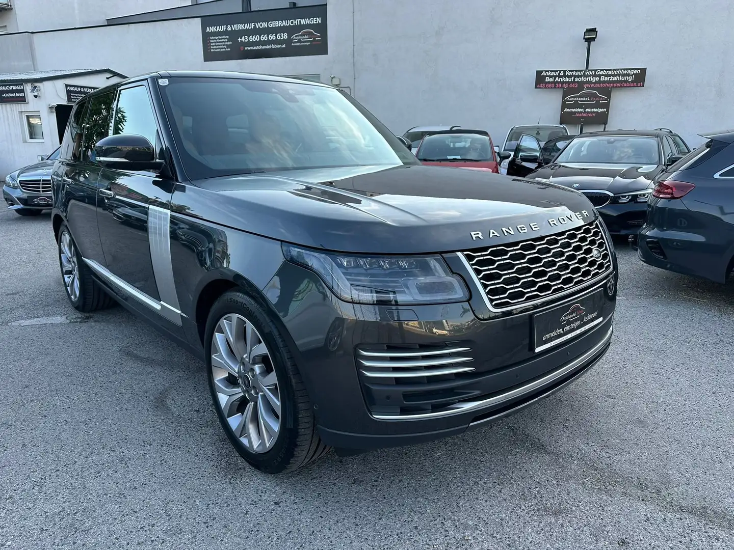 Land Rover Range Rover 3,0 TDV6 Autobiogr. Leasingfähig MwSt ausweisb. Grijs - 1