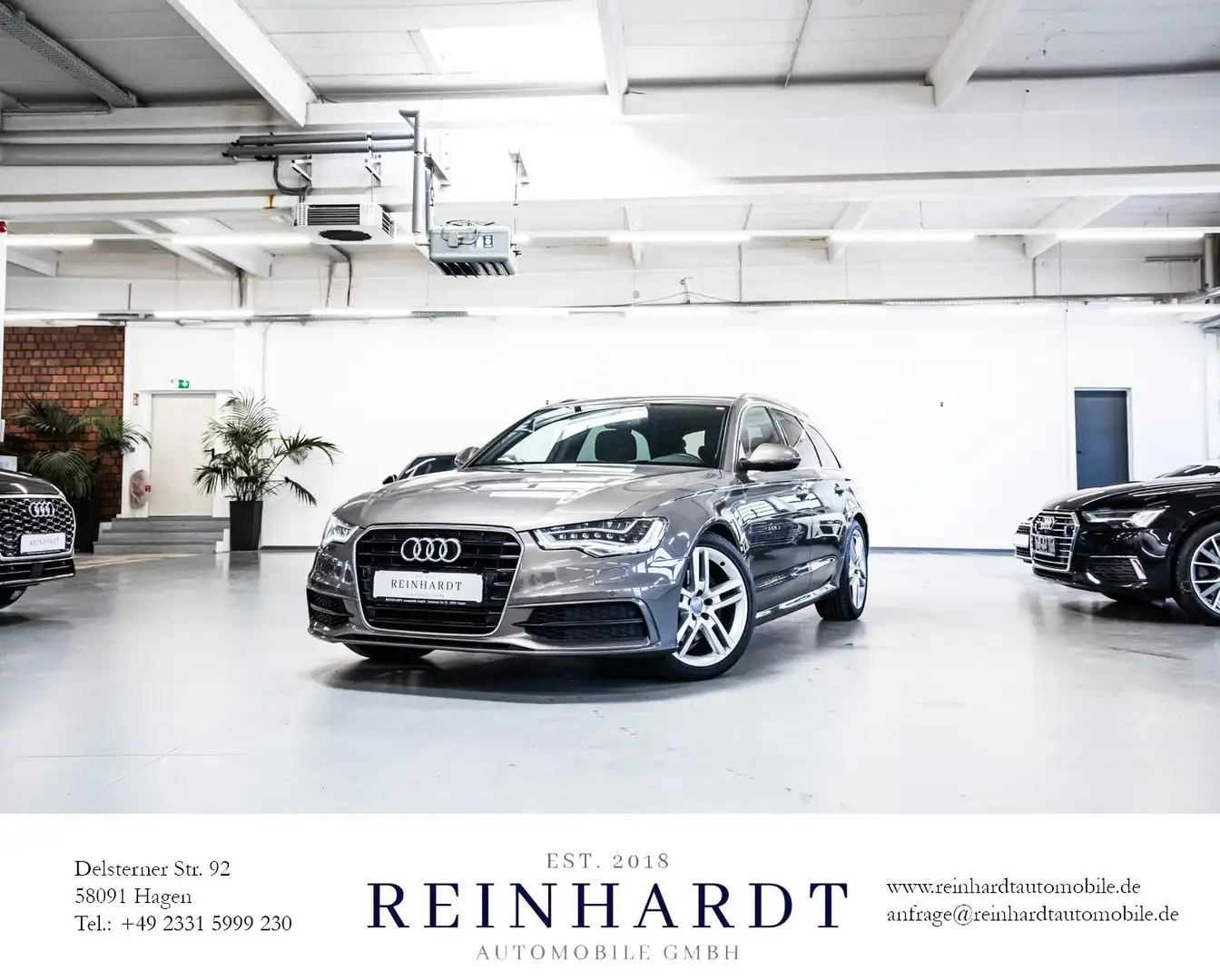 Audi A6 AVANT 2.0TDi 3x S LINE/19Z./LED/AHK/BOSE/KAM. Grau - 1