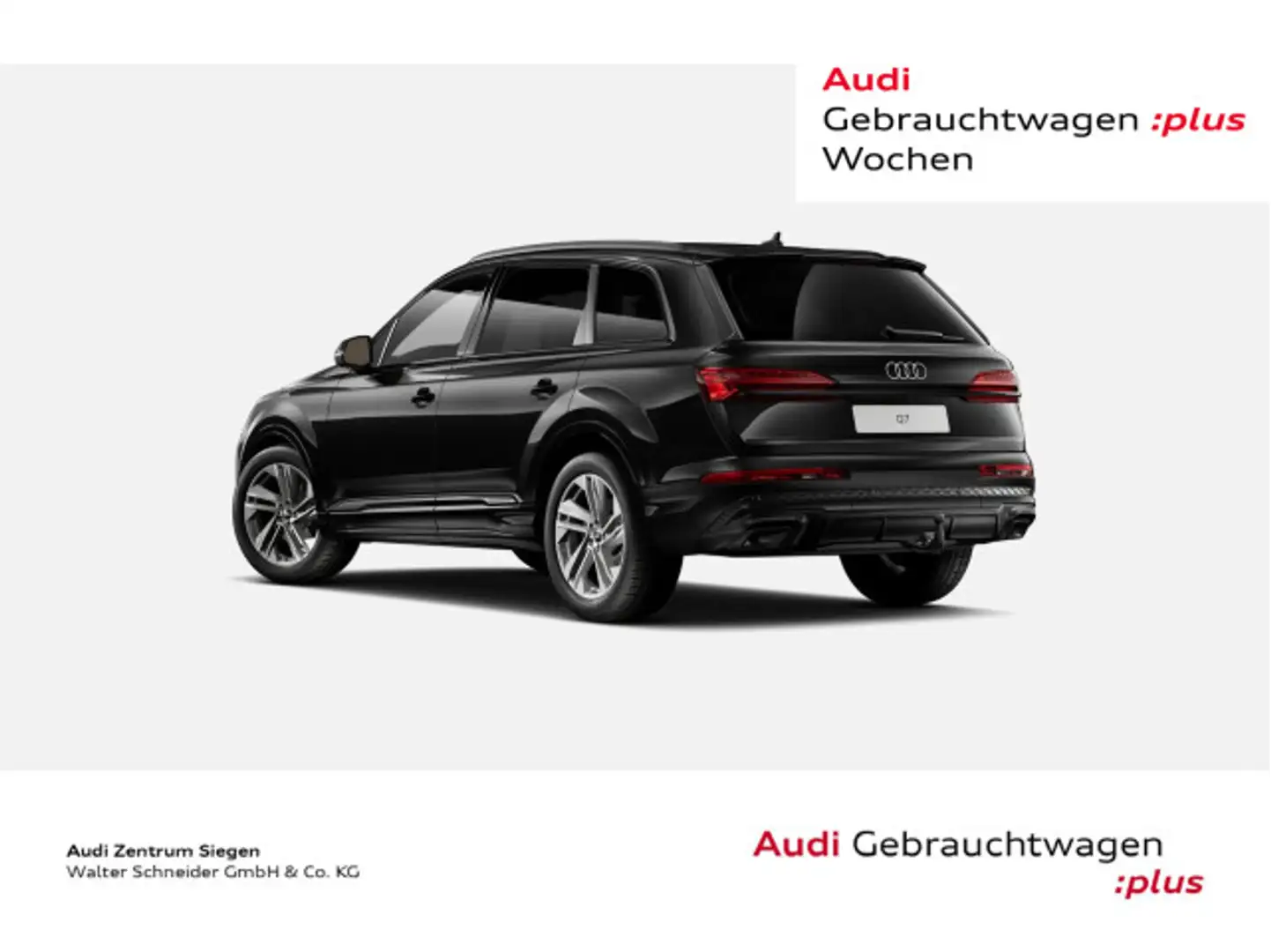 Audi Q7 50 3.0 TDI quattro S line Schwarz - 1