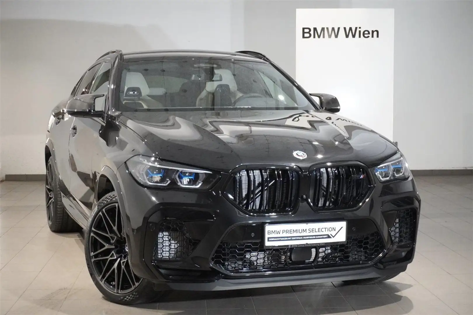 BMW X6 M Zwart - 1