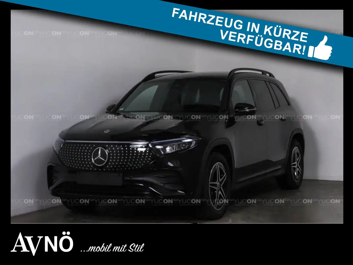 Mercedes-Benz EQB 300 4M AMG LINE NIGHT PAKET EASY PACK Schwarz - 1