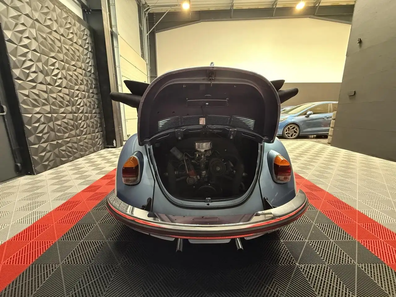 Volkswagen Coccinelle KARMAN 1302 LS 1600CC REFAITE À NEUF INTÉRIEUR CUIR SUR MESURE GARANTIE 12 MOIS, foto 9