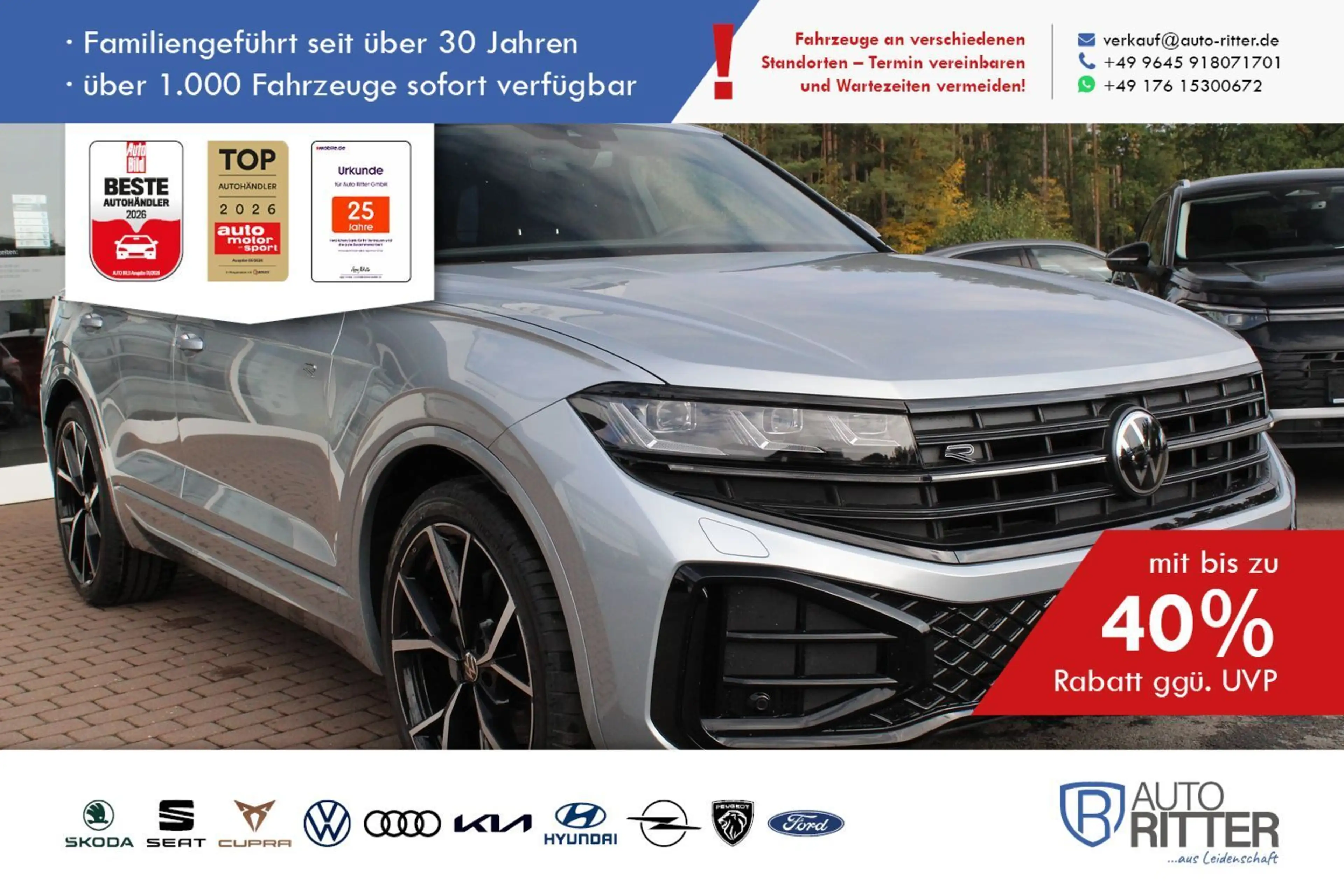 Volkswagen Touareg R-Line Final Edition Pano+SHZ+CarPlay...