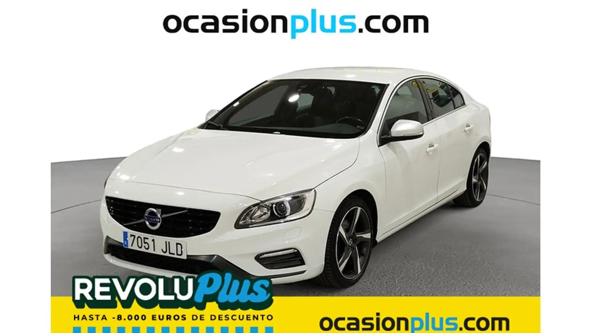 Volvo S60 D4 R-Design Momentum Aut. 190 Blanc - 1
