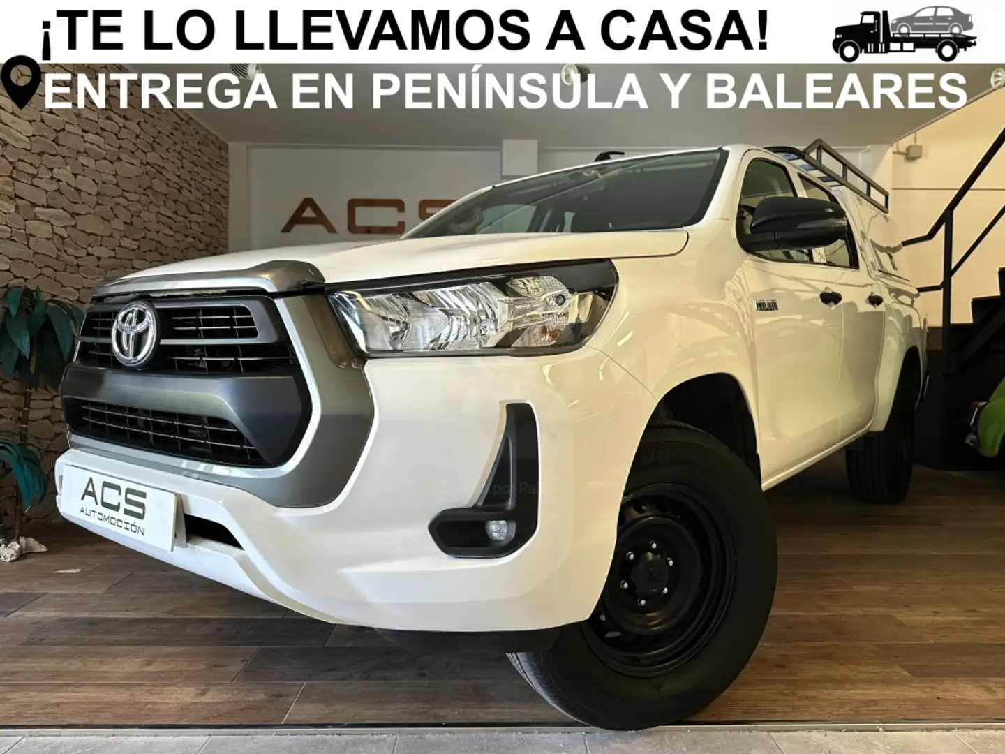 Toyota Hilux Cabina Doble GX Blanco - 1