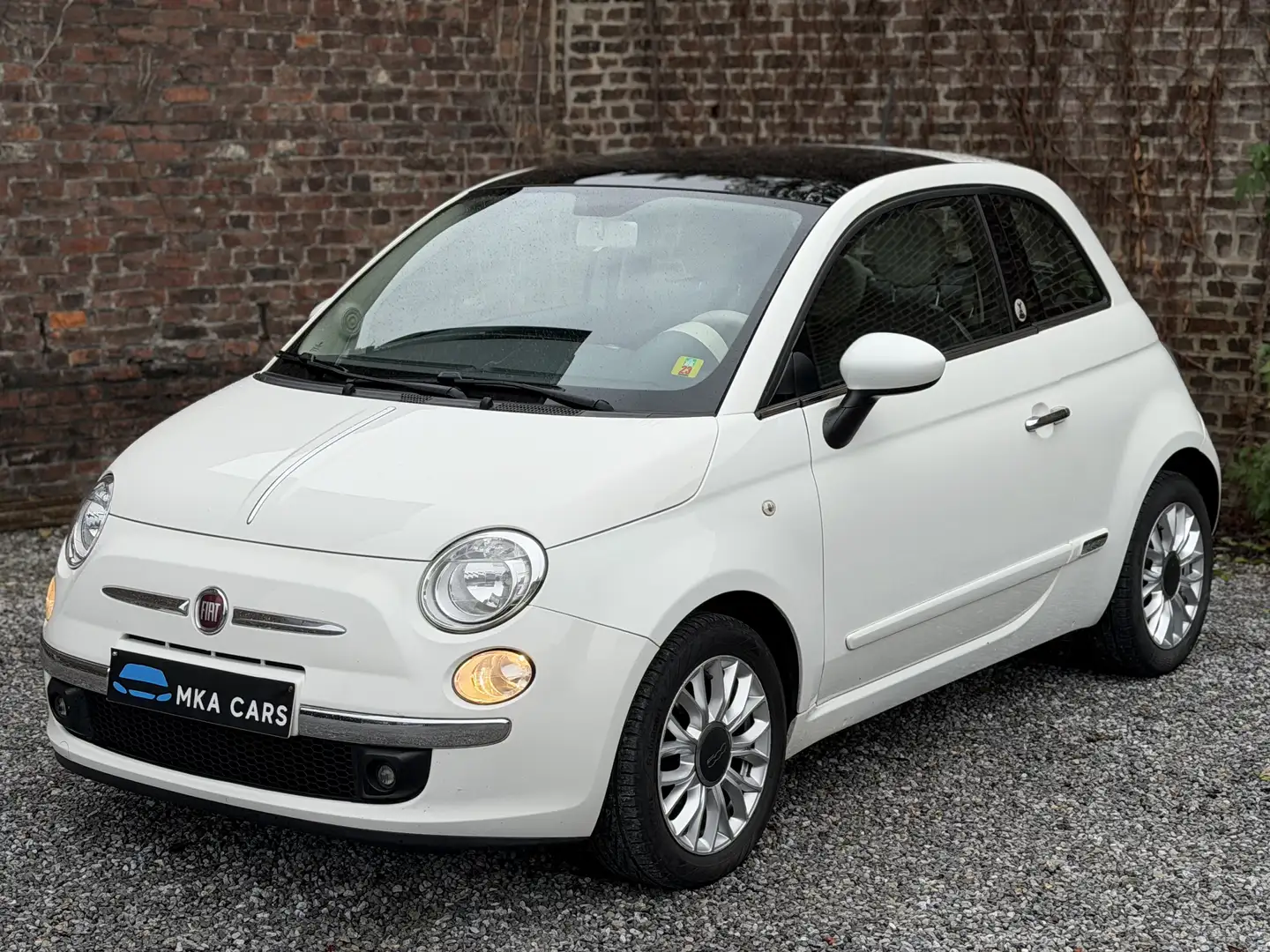 Fiat 500 1.2i Euro 6B La petite Robe Noire Garantie 12Mois Blanc - 2