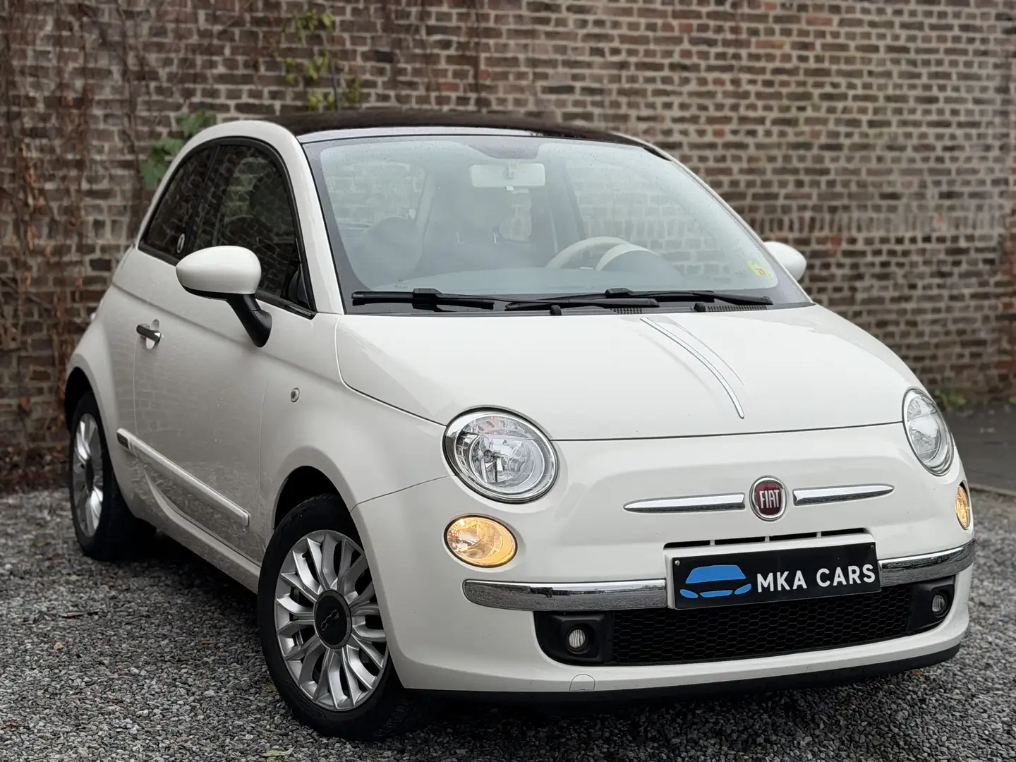 Fiat 500 1.2i Euro 6B La petite Robe Noire Garantie 12Mois Blanc - 1