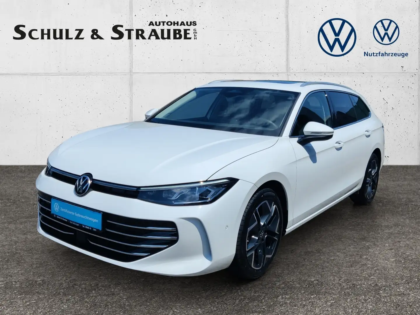 Volkswagen Passat Elegance 2,0 TDI 150 PS DSG NAVI LEDER Blanc - 2